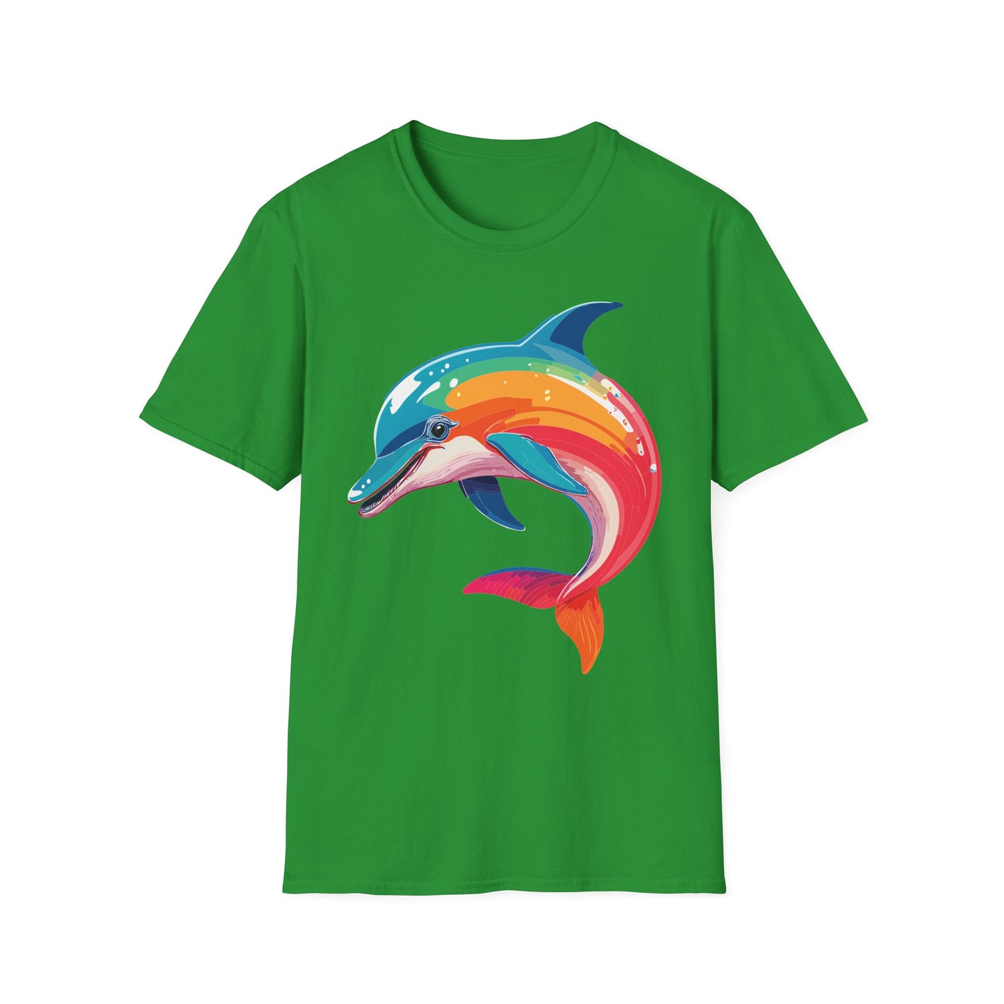 Dolphin Shirts, Shirt with Dolphin, Fish Tee Shirt, Animal Shirt