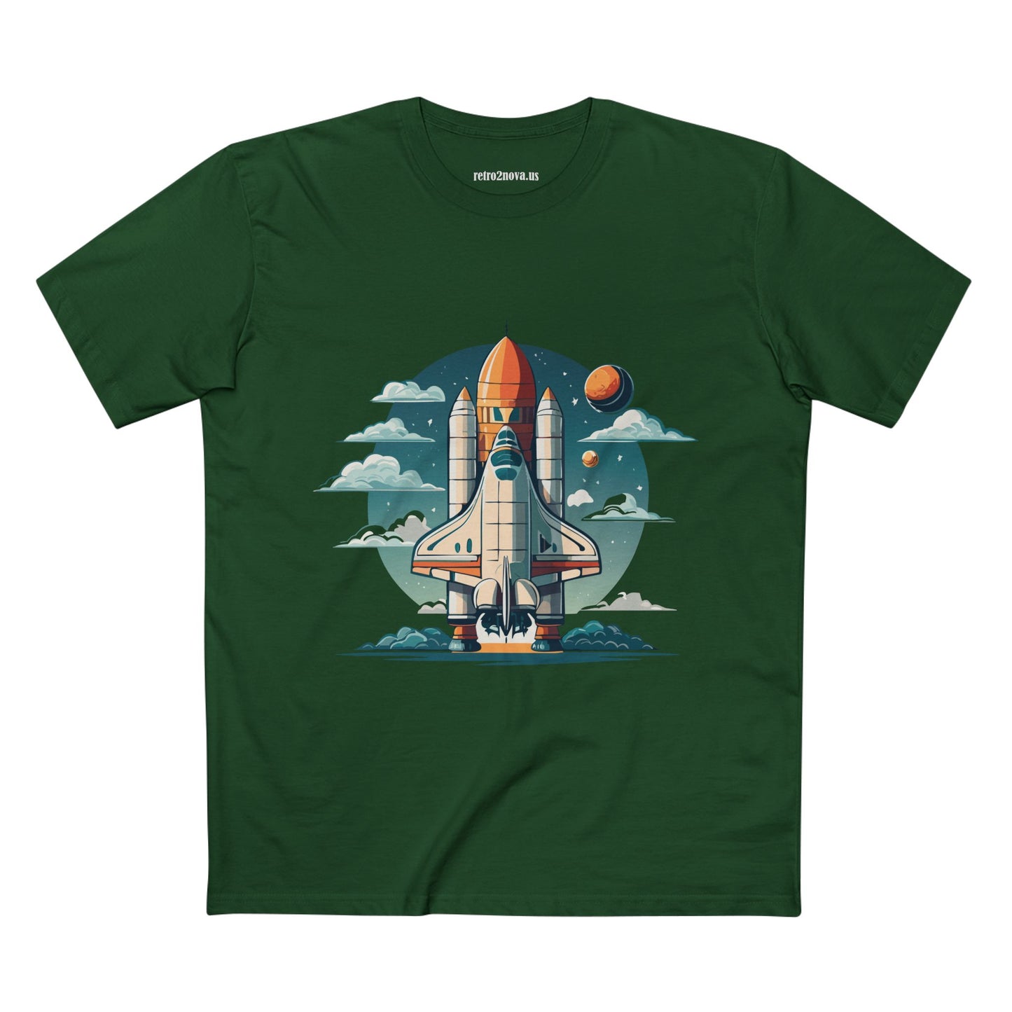 Cosmos Shirt, Shuttle Shirt - retro2nova