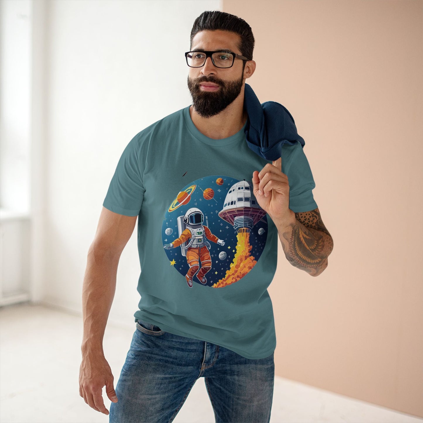 Cosmos Shirt, Astronaut Shirt Retro2Nova