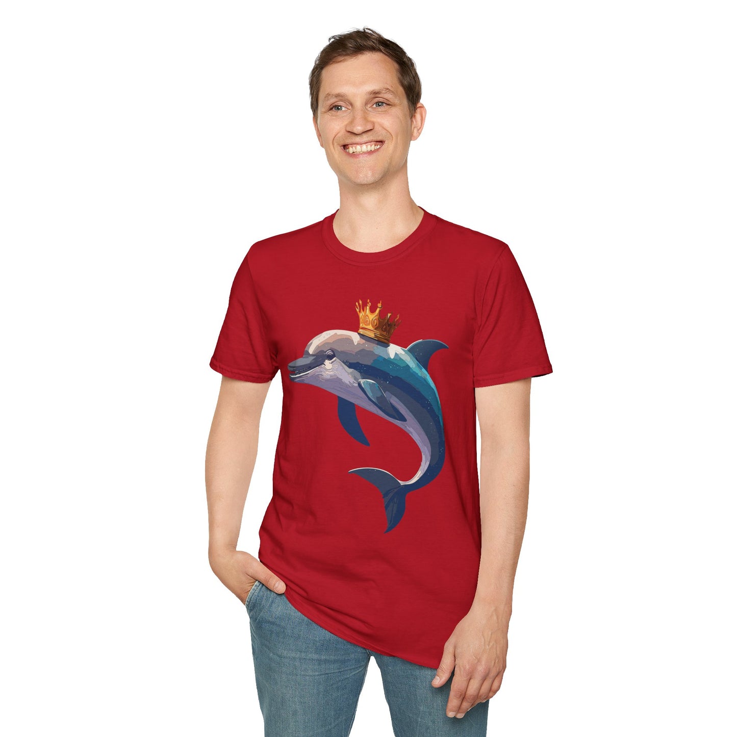 Dolphin Shirts, Shirt with Dolphin, Fish Tee Shirt, Animal Shirt