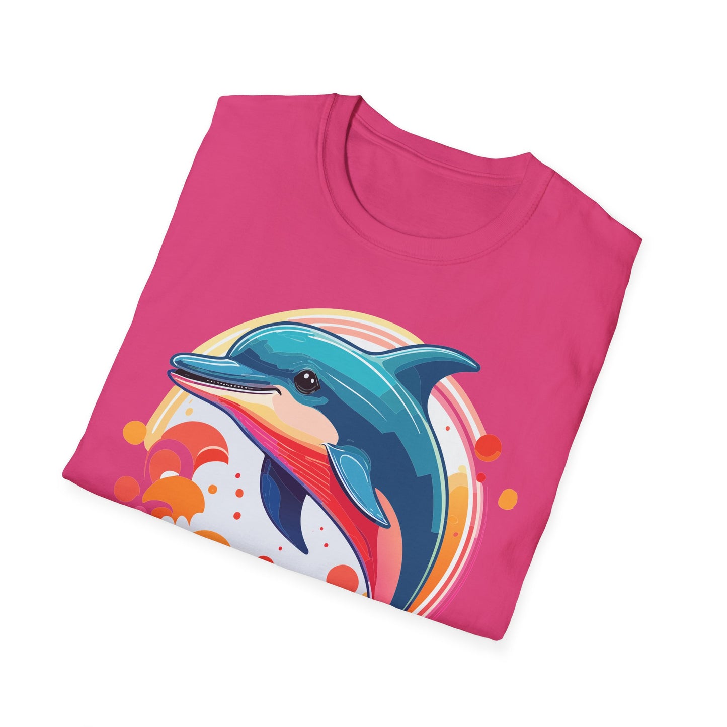 Dolphin Shirts, Shirt with Dolphin, Fish Tee Shirt, Animal Shirt
