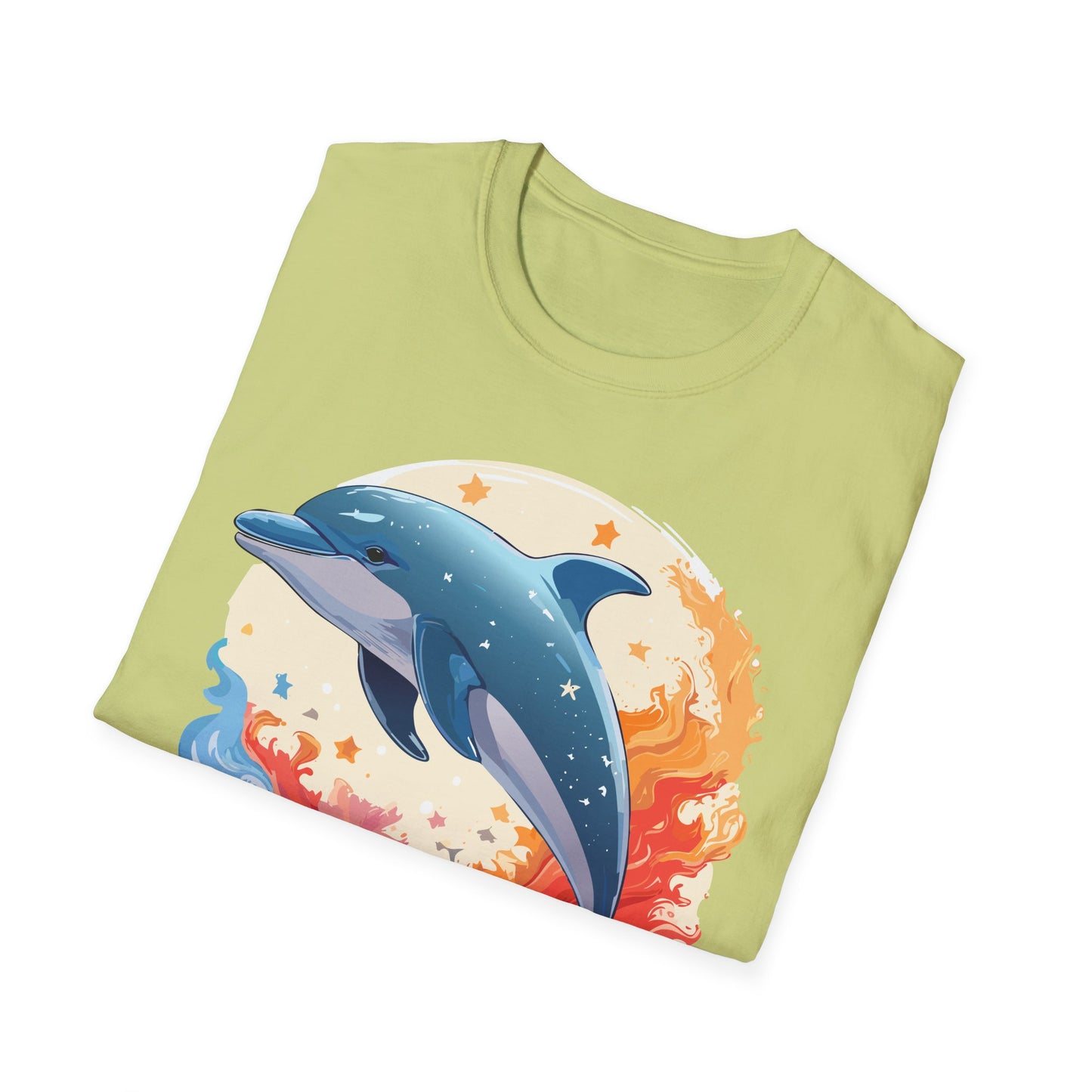 Dolphin Shirts, Shirt with Dolphin, Fish Tee Shirt, Animal Shirt