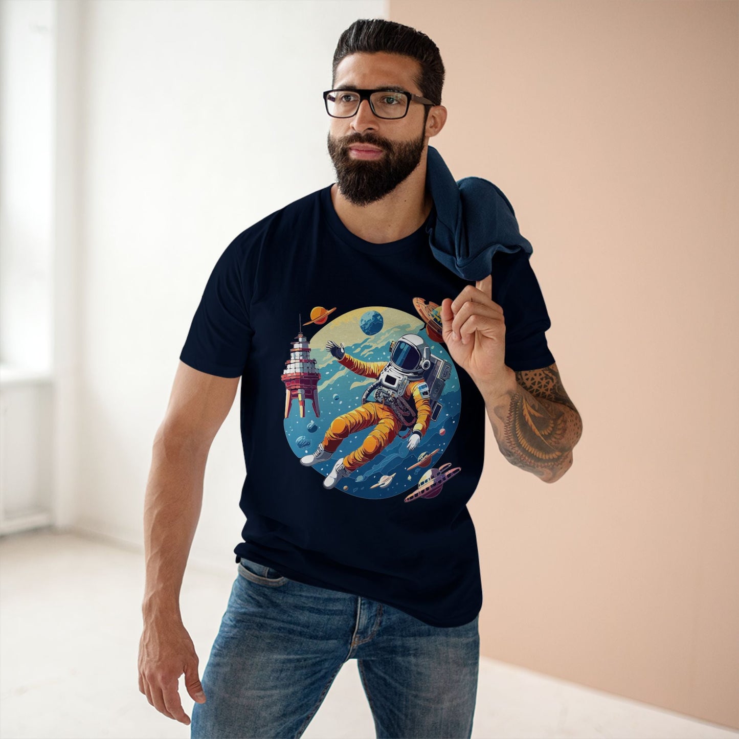 Cosmos Shirt, Astronaut Shirt Retro2Nova