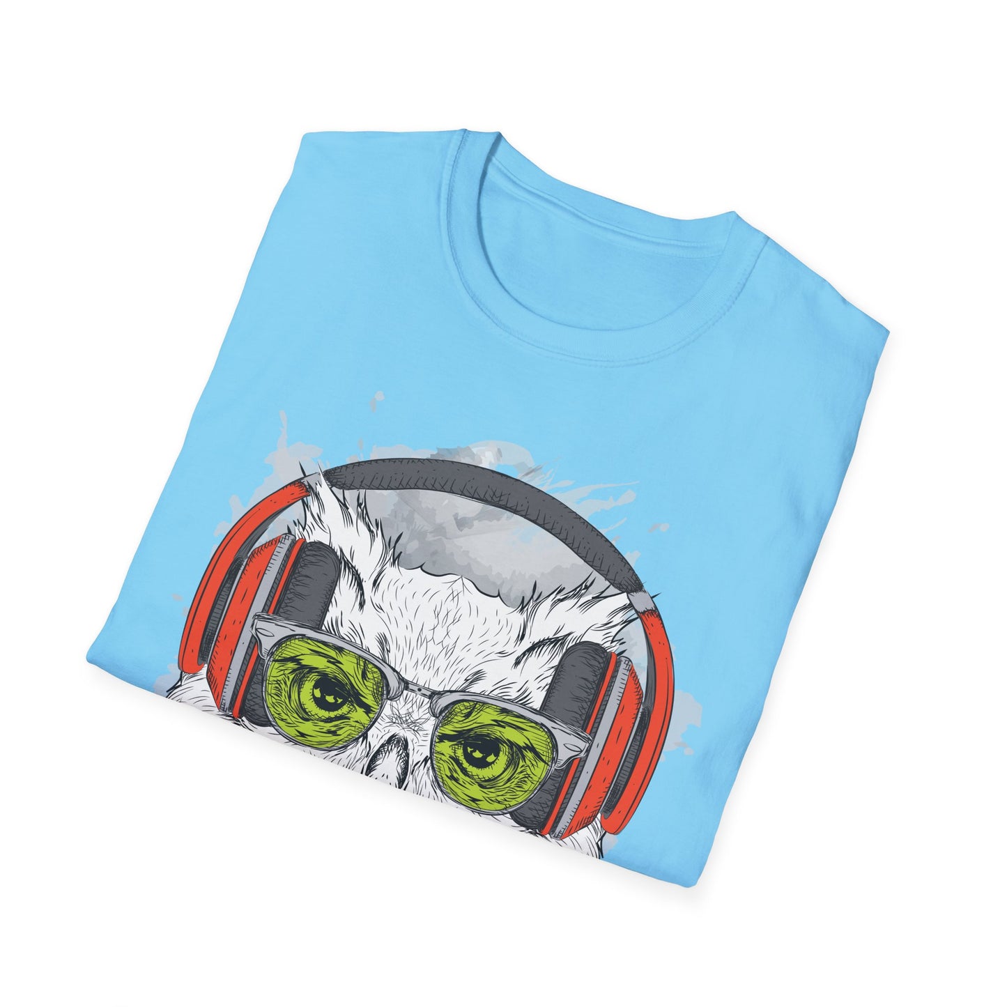 I love Music Animals Shirts, Shirt with Animals, Animals with Headphones Shirt