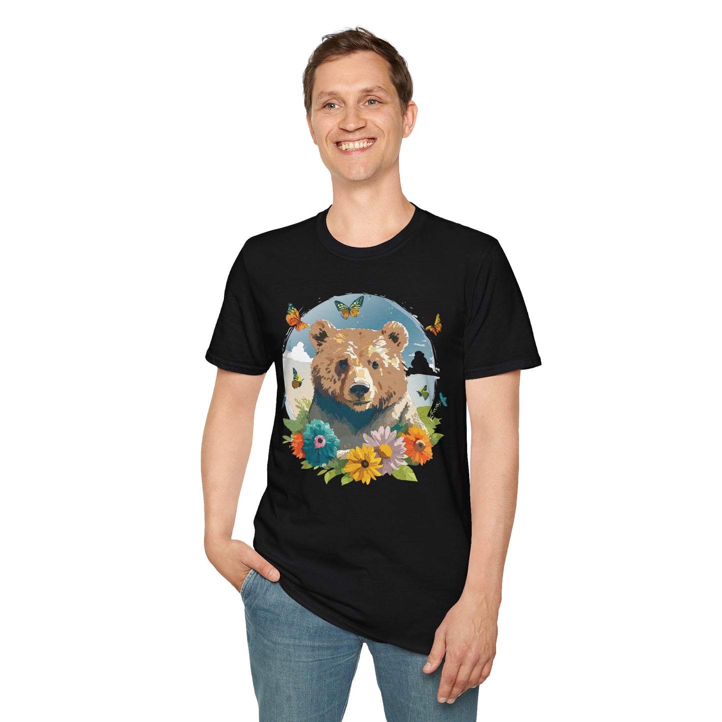 Bear T-Shirt, Teddy Bear T Shirt, Shirt with Bear, Shirt with Animal