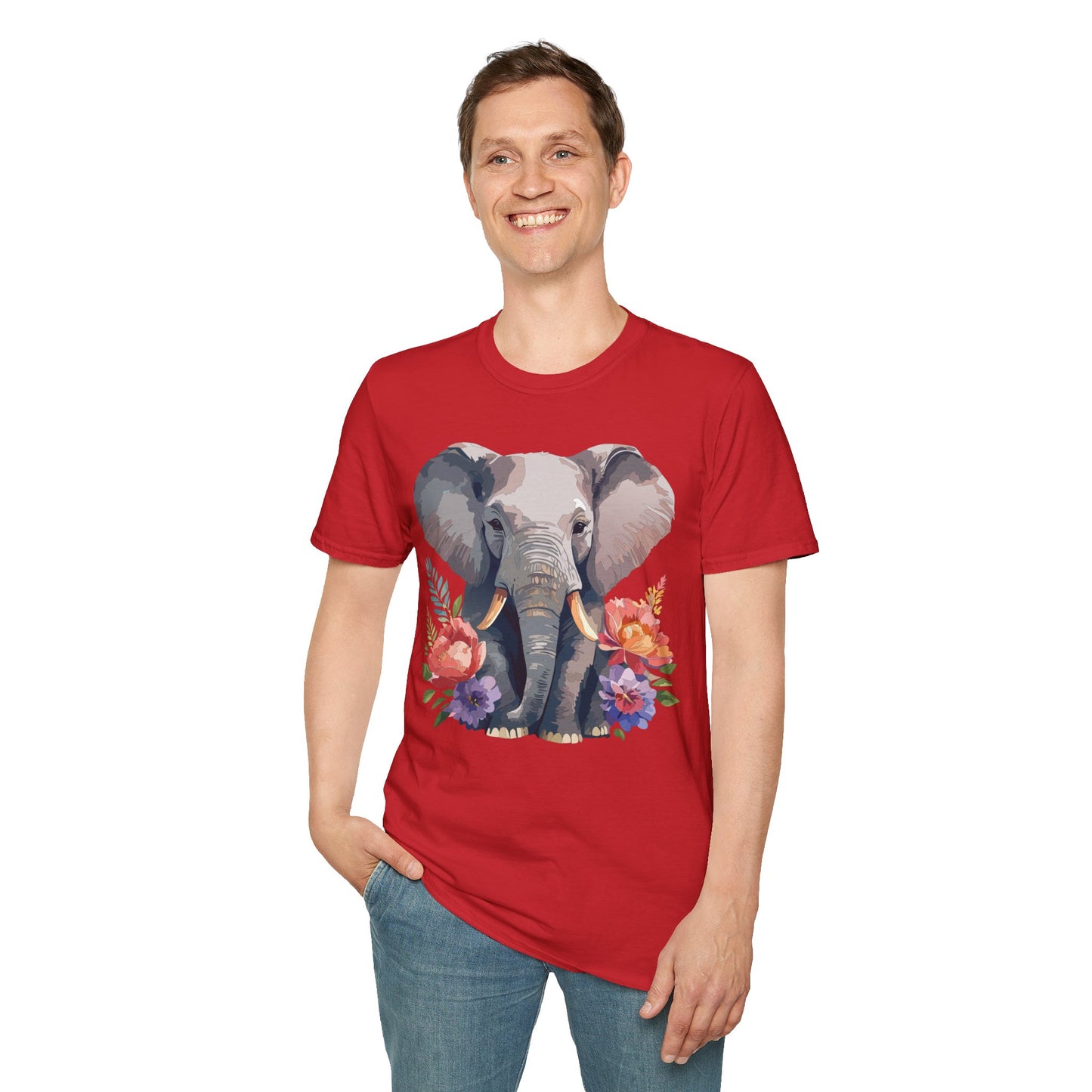 Elephant T-Shirt, Elephant T Shirt, Shirt with Elephant, Shirt with Animal