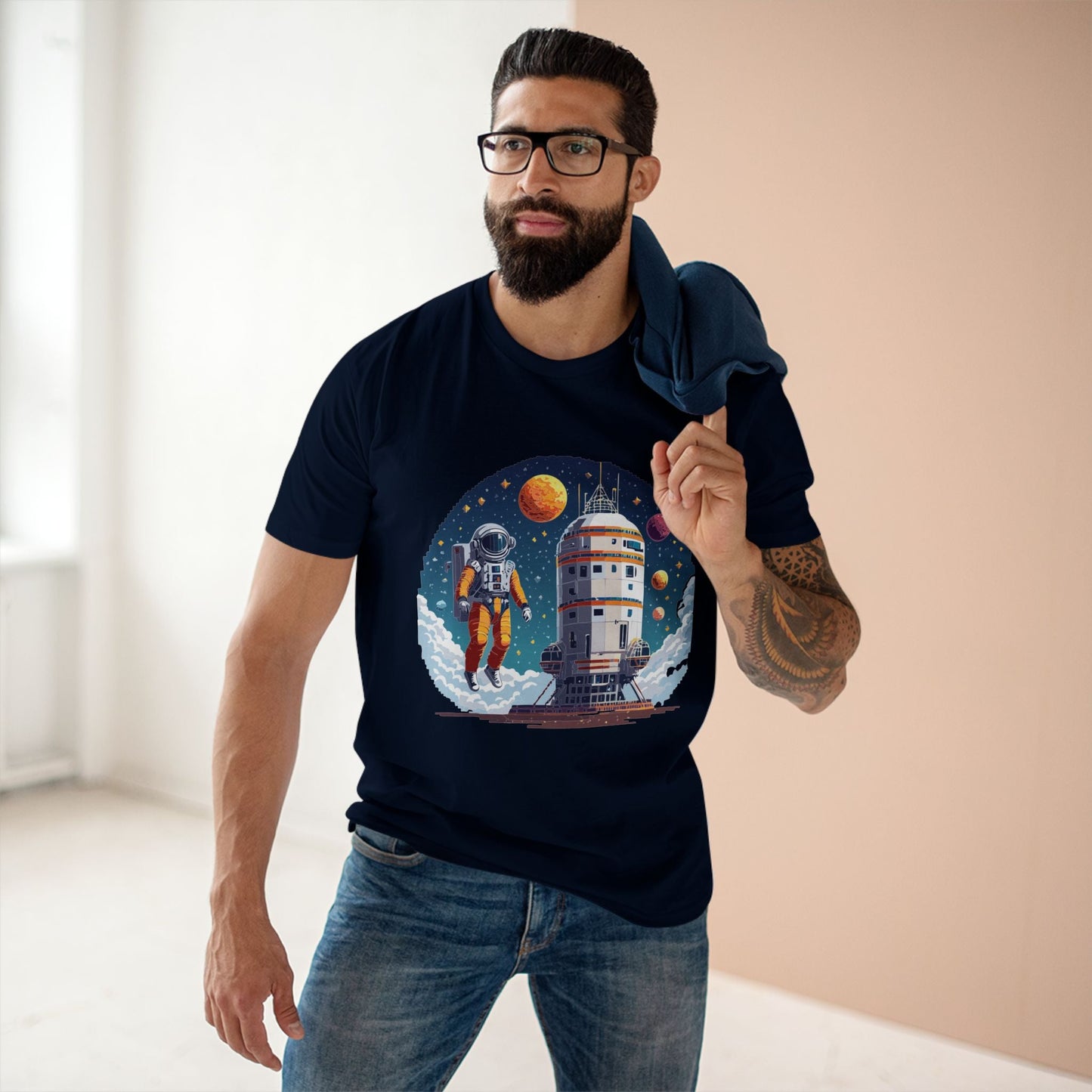 Cosmos Shirt, Astronaut Shirt Retro2Nova