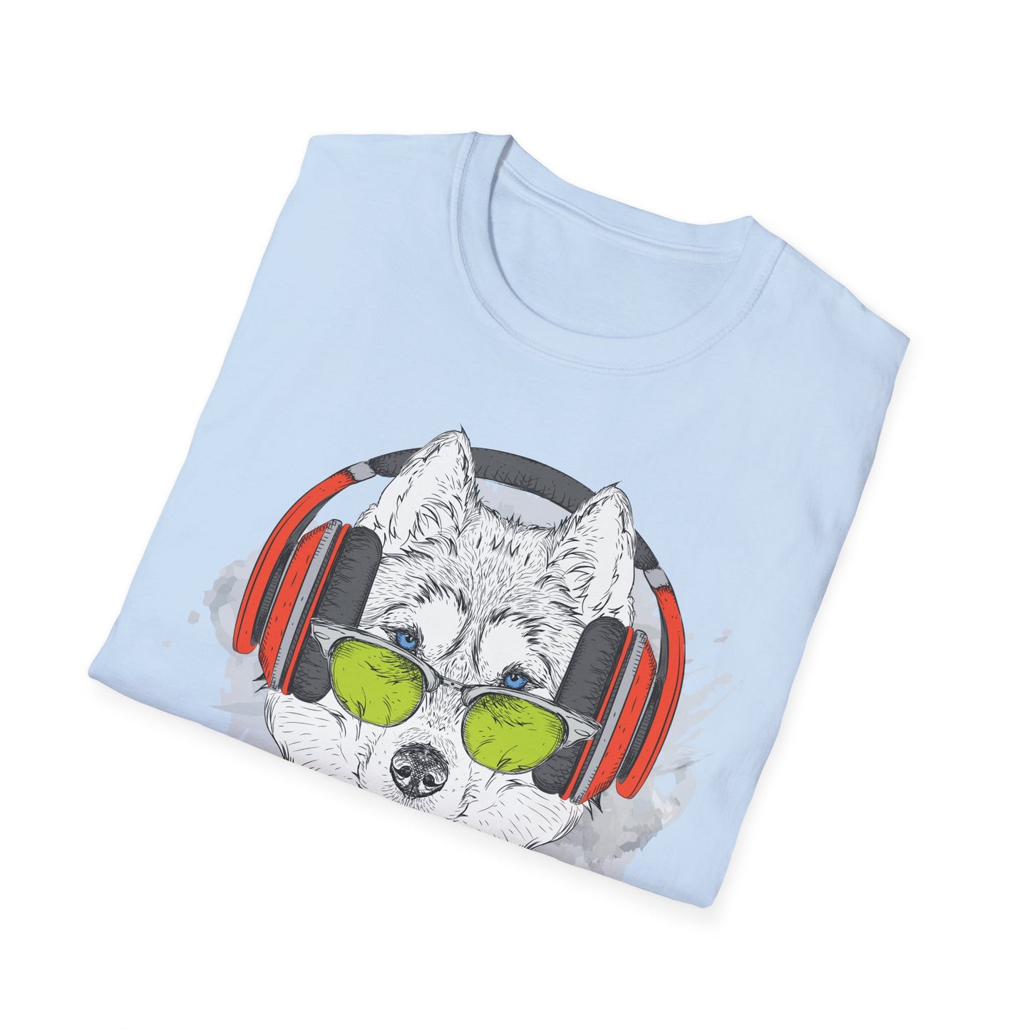 I love Music Animals Shirts, Shirt with Animals, Animals with Headphones Shirt