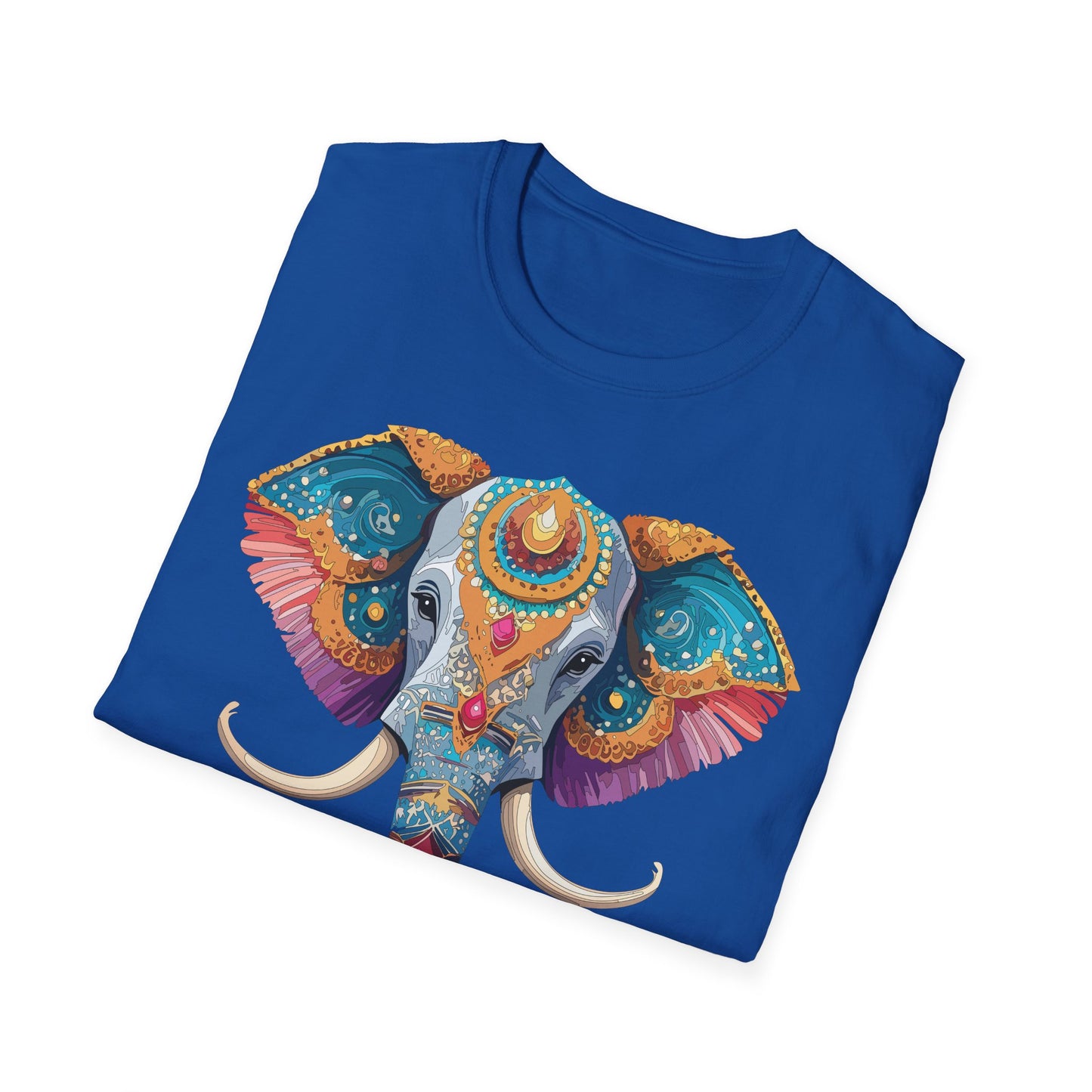 Elephant Shirt, T Shirt with Elephant, Elephant on T Shirt, T Shirt with Animation, Animals Tee Shirt