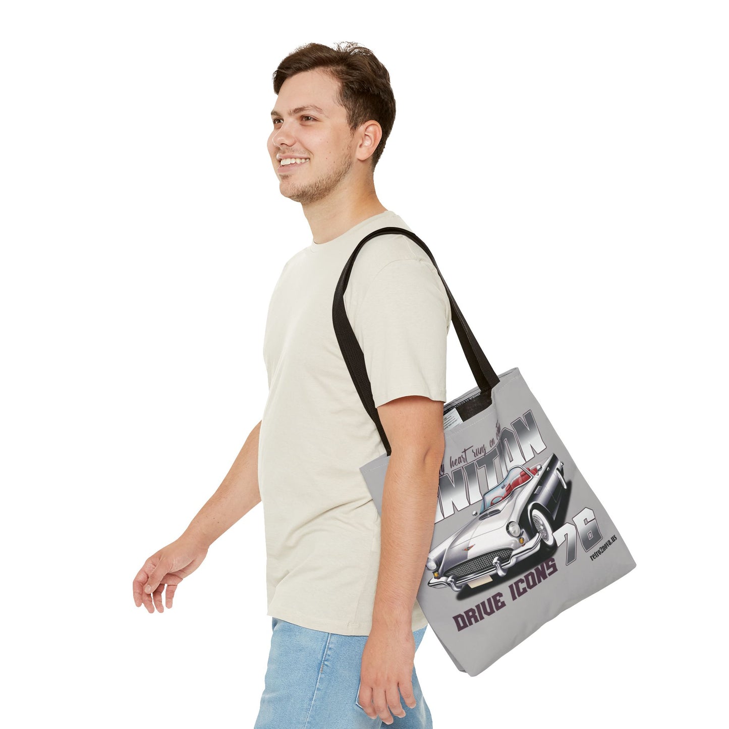 Canvas Tote Bag – Classic Vintage Car - retro2nova