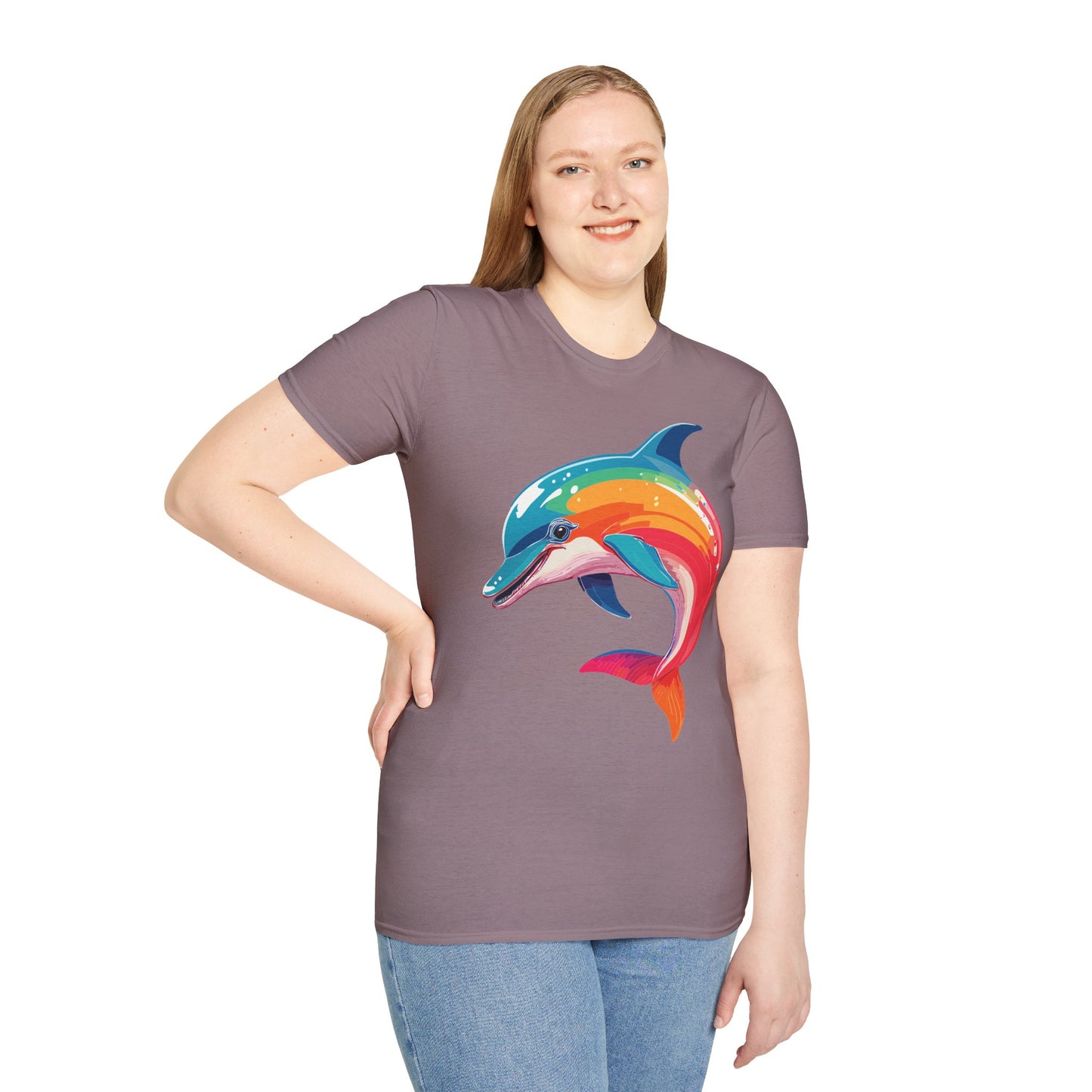 Dolphin Shirts, Shirt with Dolphin, Fish Tee Shirt, Animal Shirt