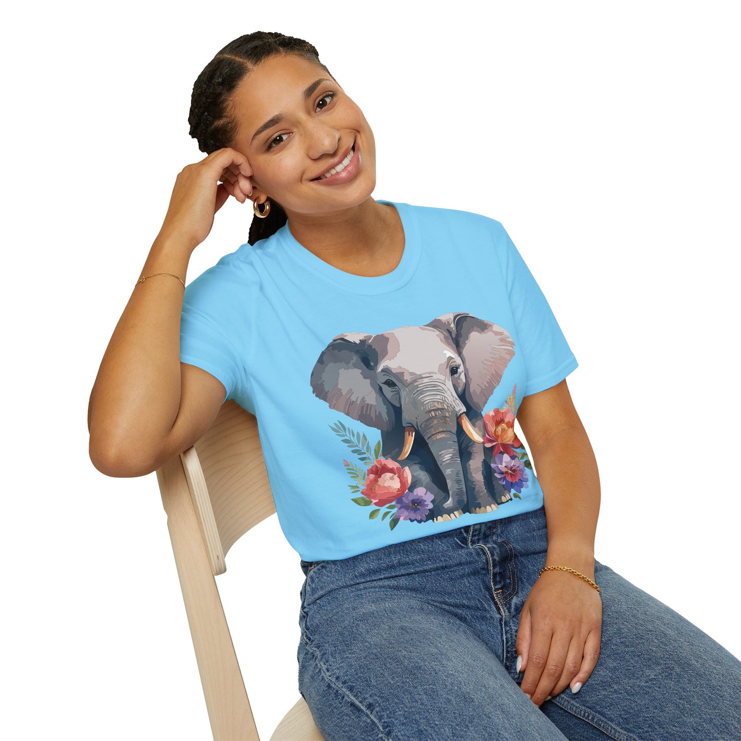 Elephant T-Shirt, Elephant T Shirt, Shirt with Elephant, Shirt with Animal