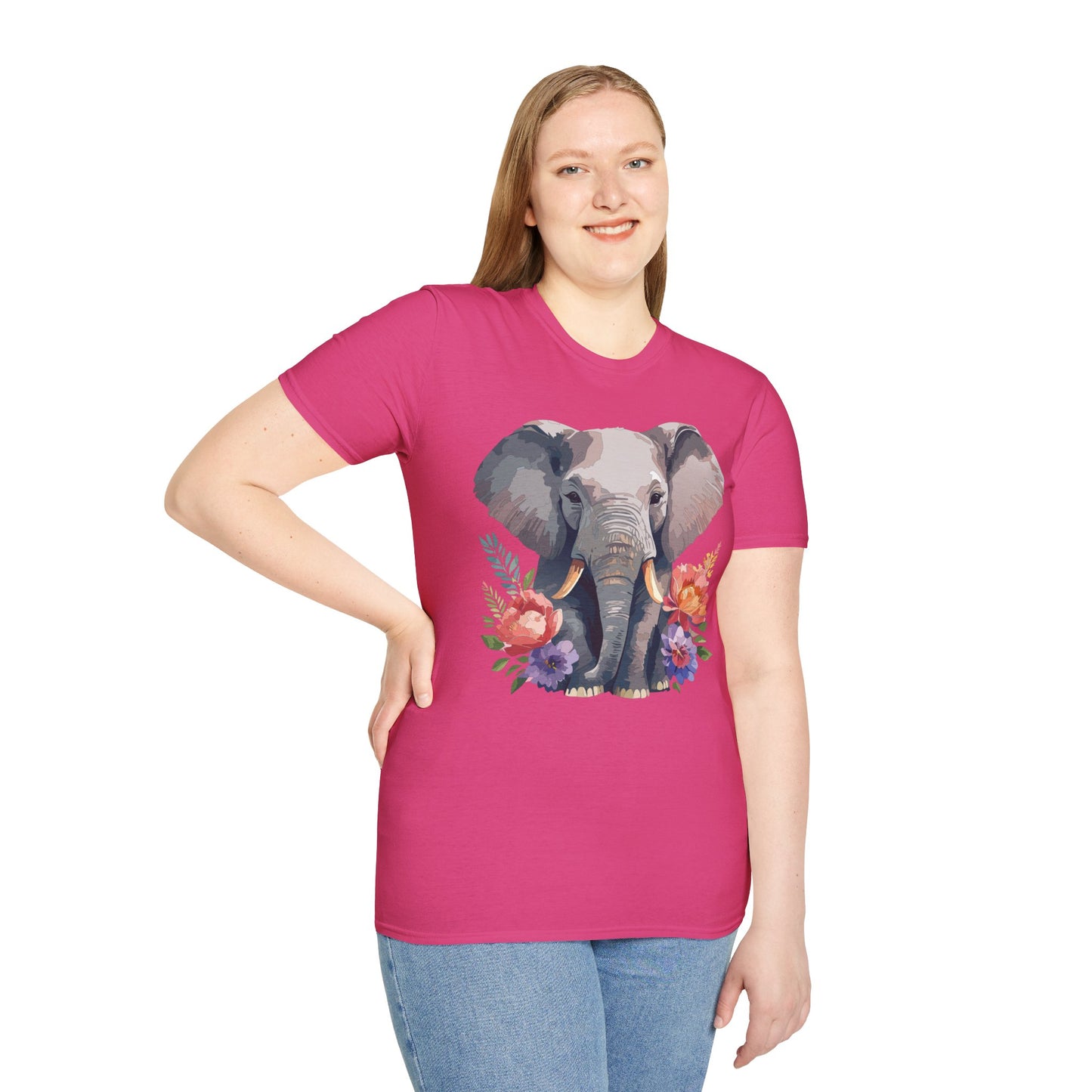 Elephant T-Shirt, Elephant T Shirt, Shirt with Elephant, Shirt with Animal
