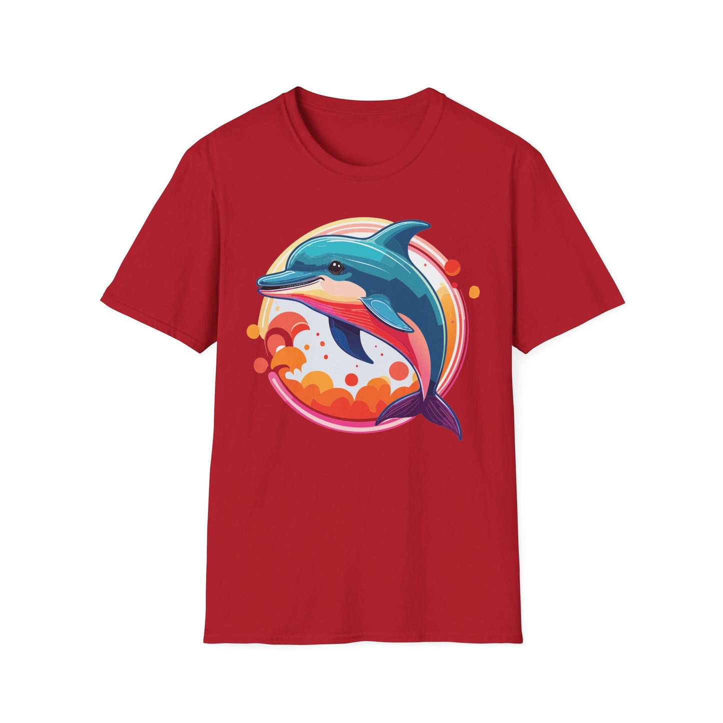 Dolphin Shirts, Shirt with Dolphin, Fish Tee Shirt, Animal Shirt
