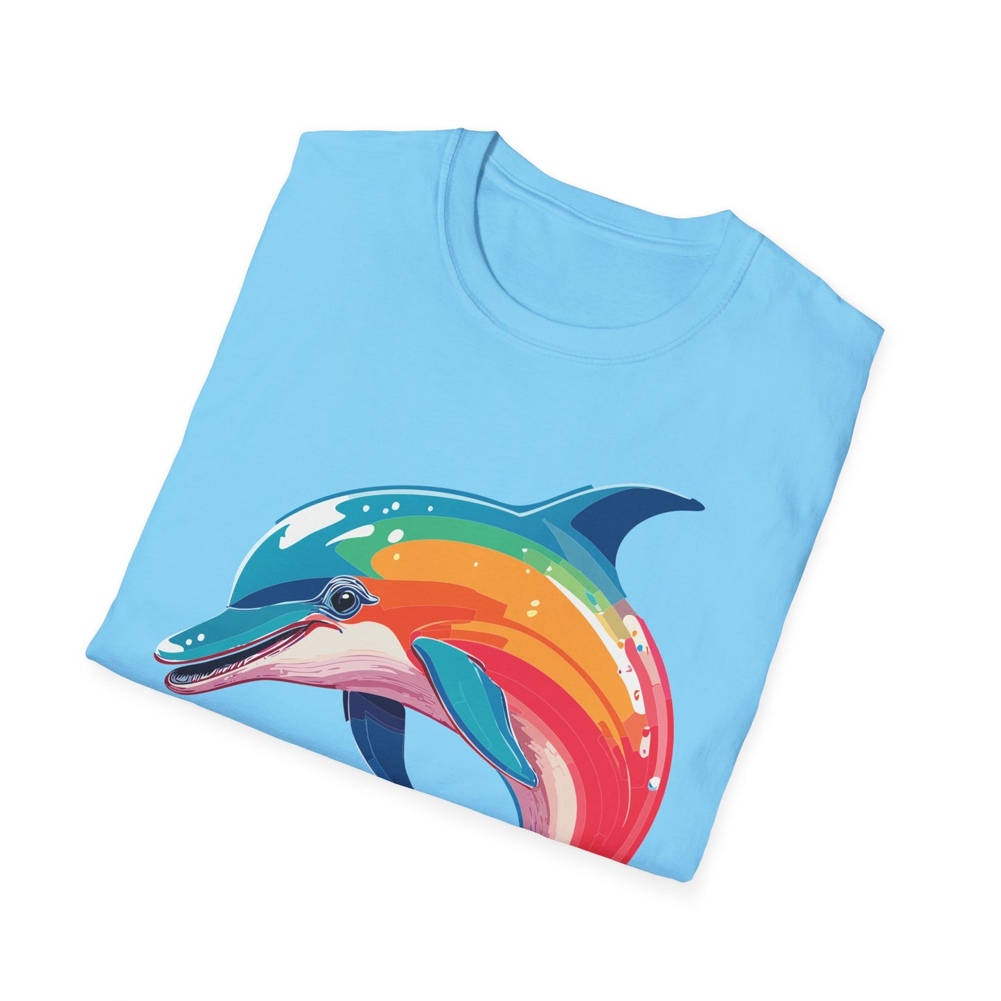 Dolphin Shirts, Shirt with Dolphin, Fish Tee Shirt, Animal Shirt