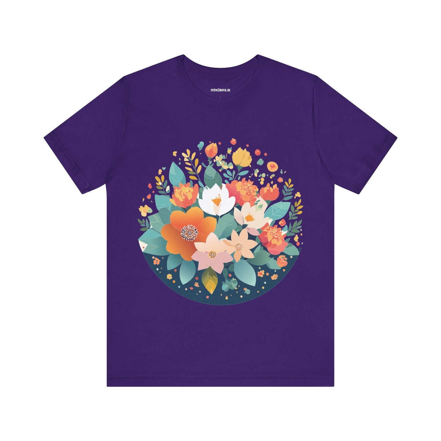 Flowers Shirt, Floral Shirt Retro2Nova