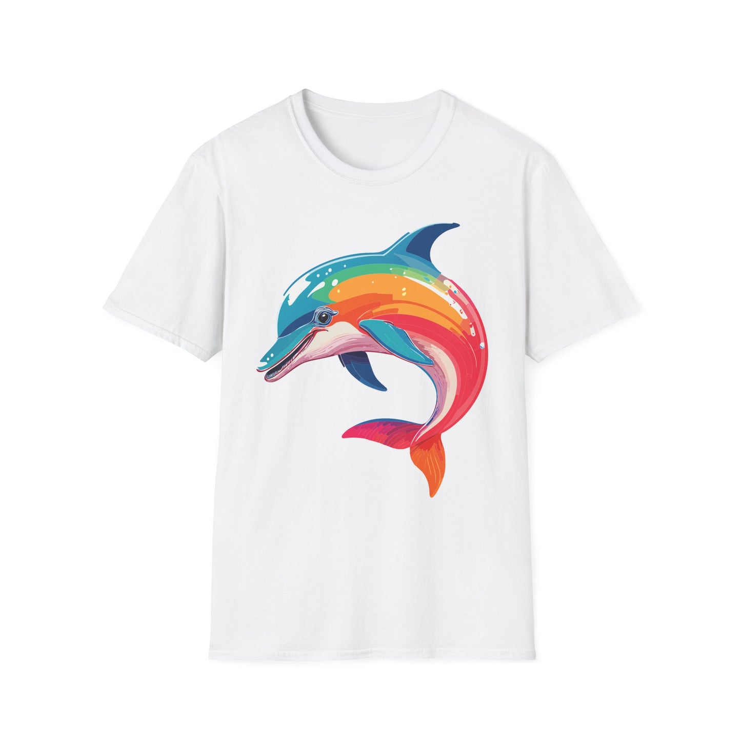 Dolphin Shirts, Shirt with Dolphin, Fish Tee Shirt, Animal Shirt