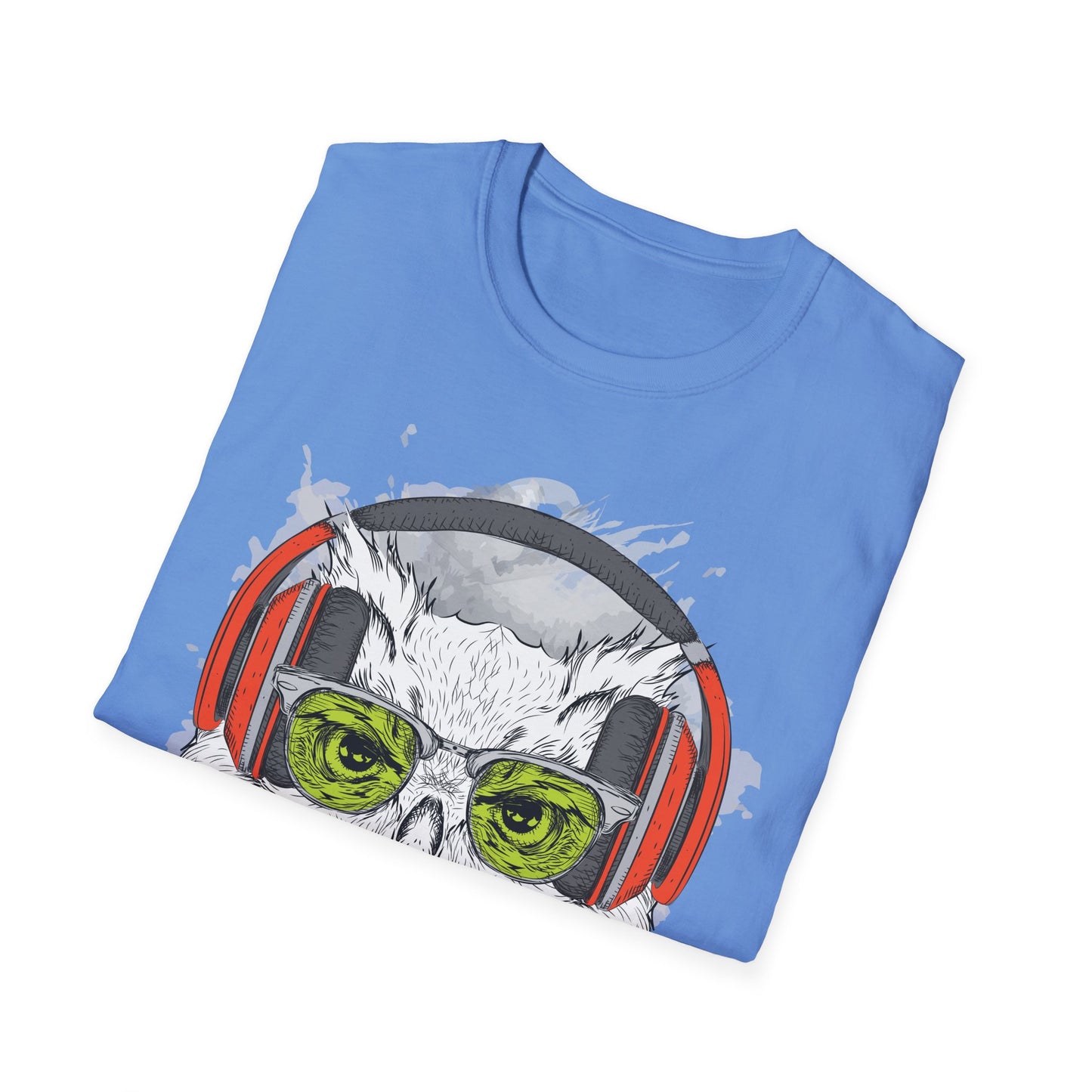 I love Music Animals Shirts, Shirt with Animals, Animals with Headphones Shirt