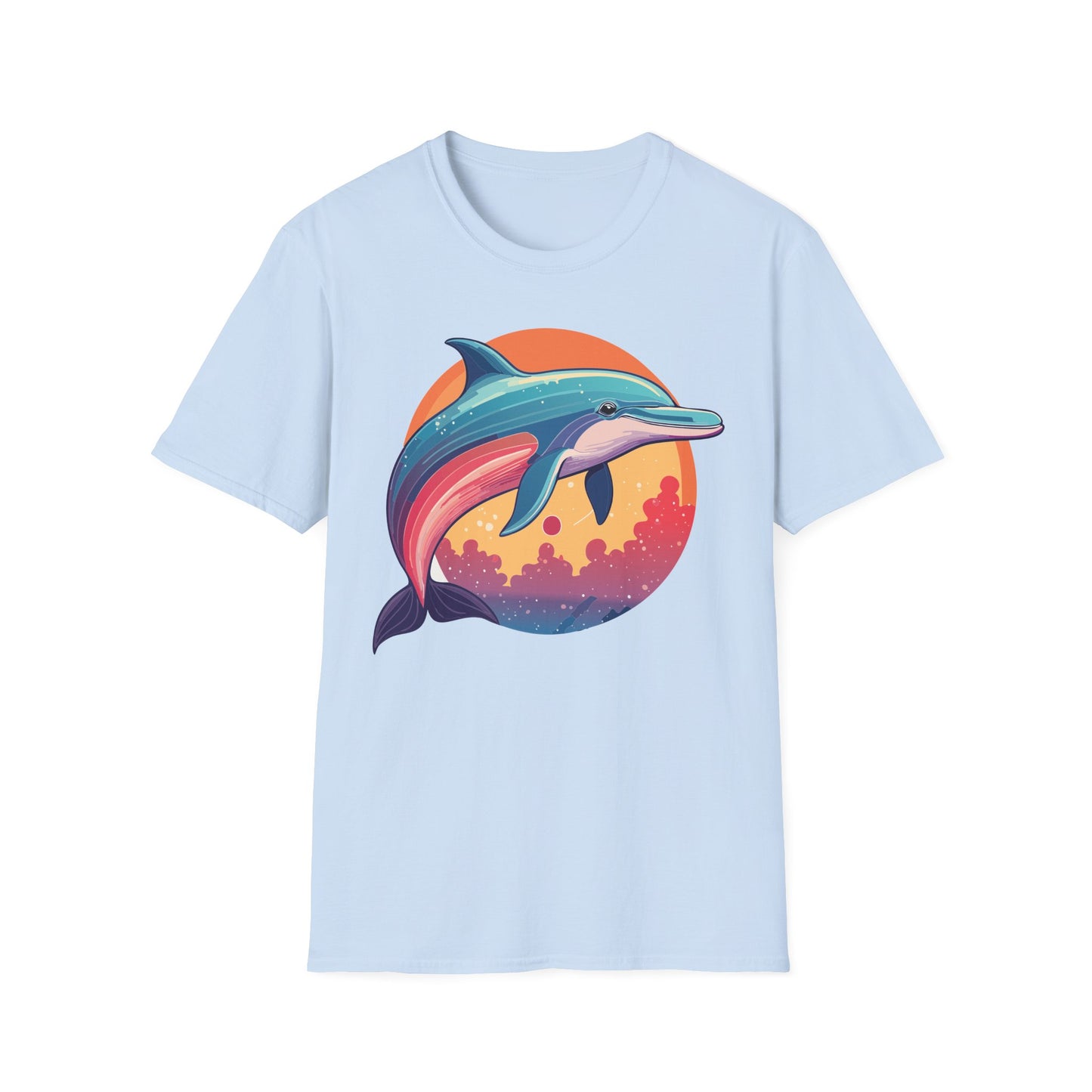 Dolphin Shirts, Shirt with Dolphin, Fish Tee Shirt, Animal Shirt