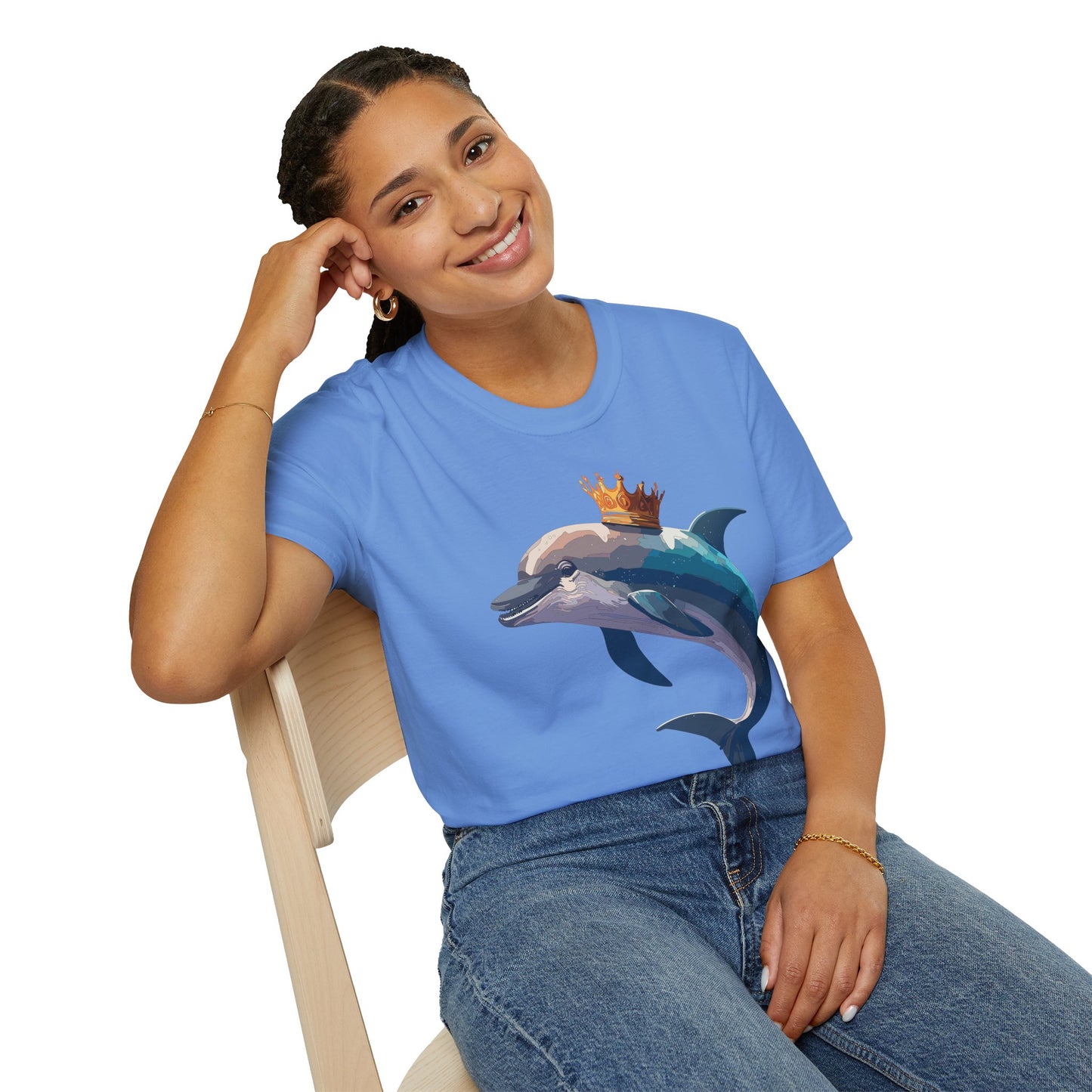 Dolphin Shirts, Shirt with Dolphin, Fish Tee Shirt, Animal Shirt