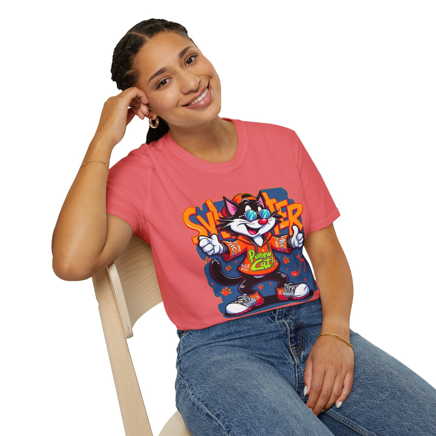 T Shirt with Cartoon, Cartoon on T Shirt, Animation Shirt, T Shirt with Animation, Funny Animals Tee Shirt