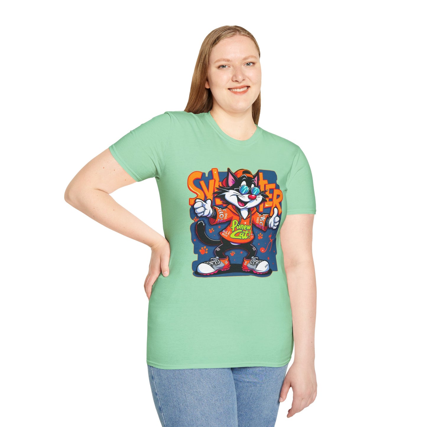 T Shirt with Cartoon, Cartoon on T Shirt, Animation Shirt, T Shirt with Animation, Funny Animals Tee Shirt