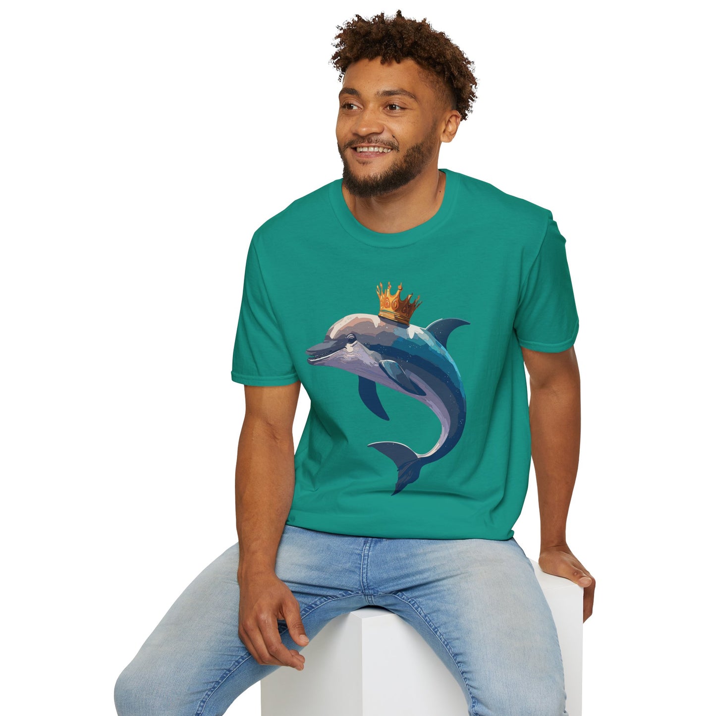 Dolphin Shirts, Shirt with Dolphin, Fish Tee Shirt, Animal Shirt