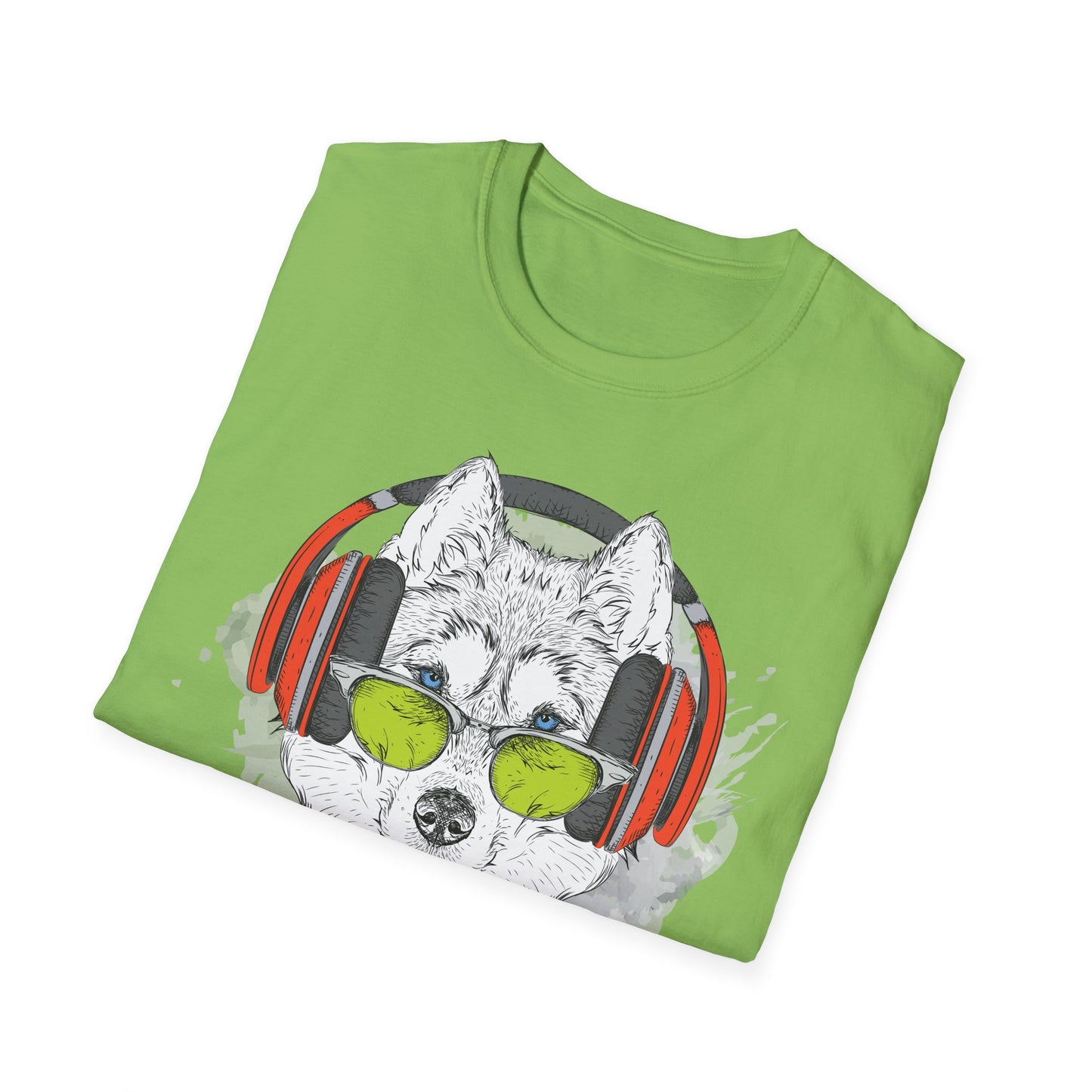 I love Music Animals Shirts, Shirt with Animals, Animals with Headphones Shirt