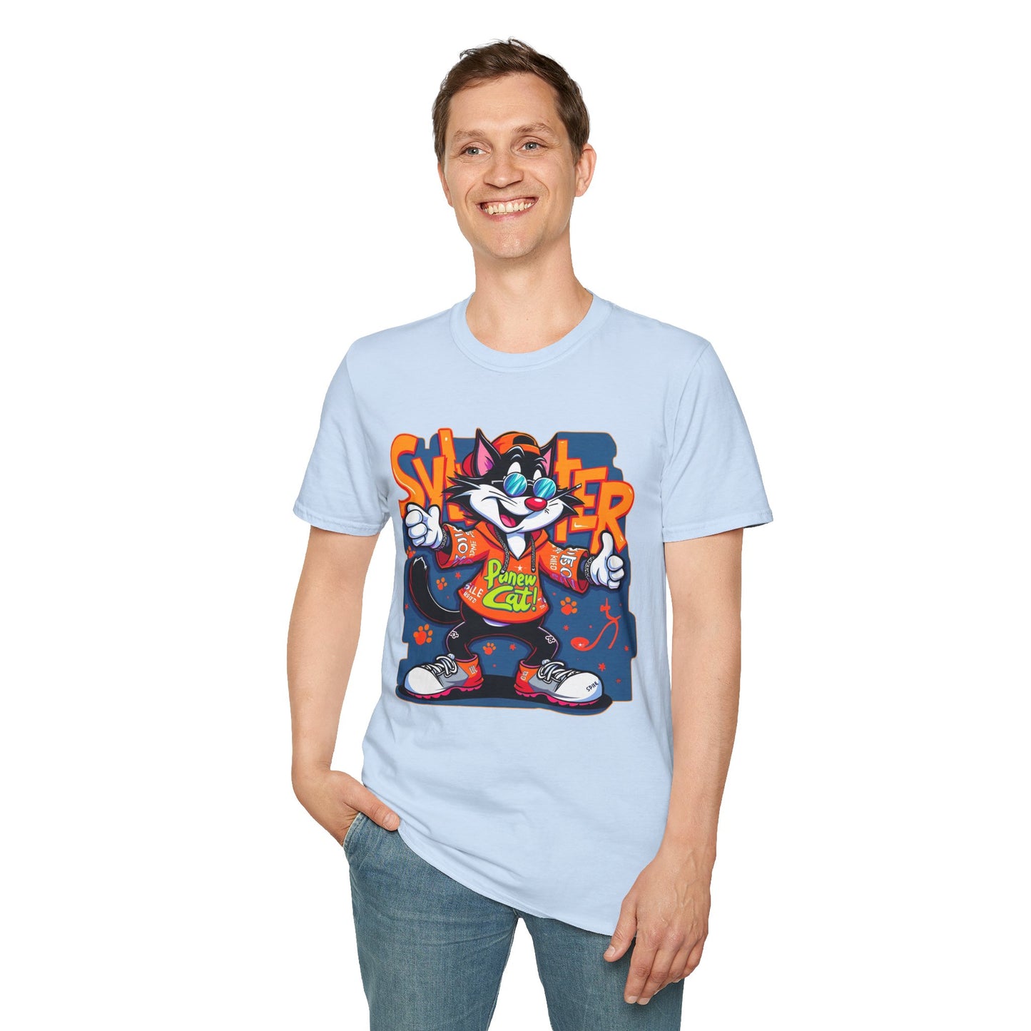 T Shirt with Cartoon, Cartoon on T Shirt, Animation Shirt, T Shirt with Animation, Funny Animals Tee Shirt
