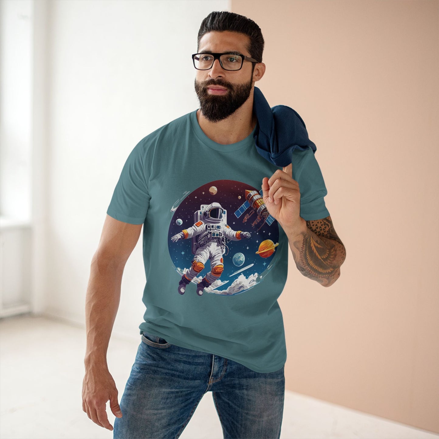 Cosmos Shirt, Astronaut Shirt Retro2Nova