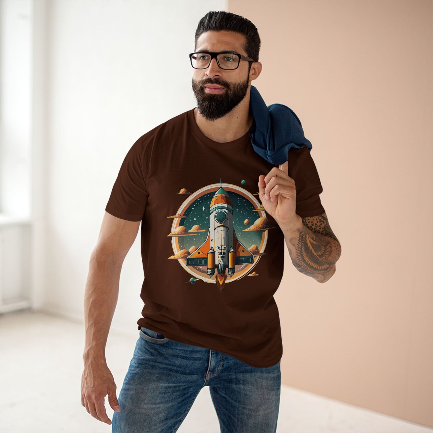 Cosmos Shirt, Shuttle Shirt - retro2nova