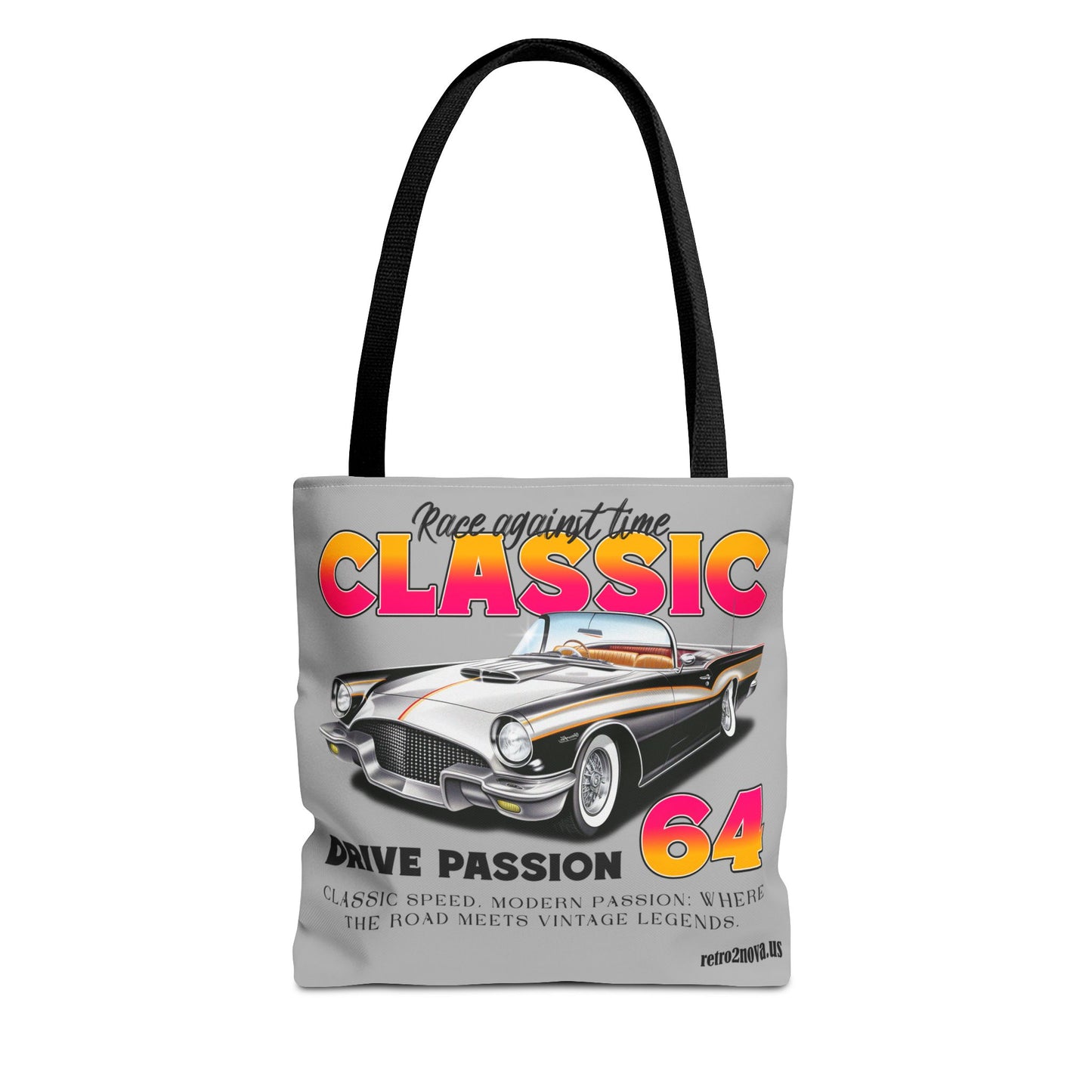 Canvas Tote Bag – Classic Vintage Car - retro2nova