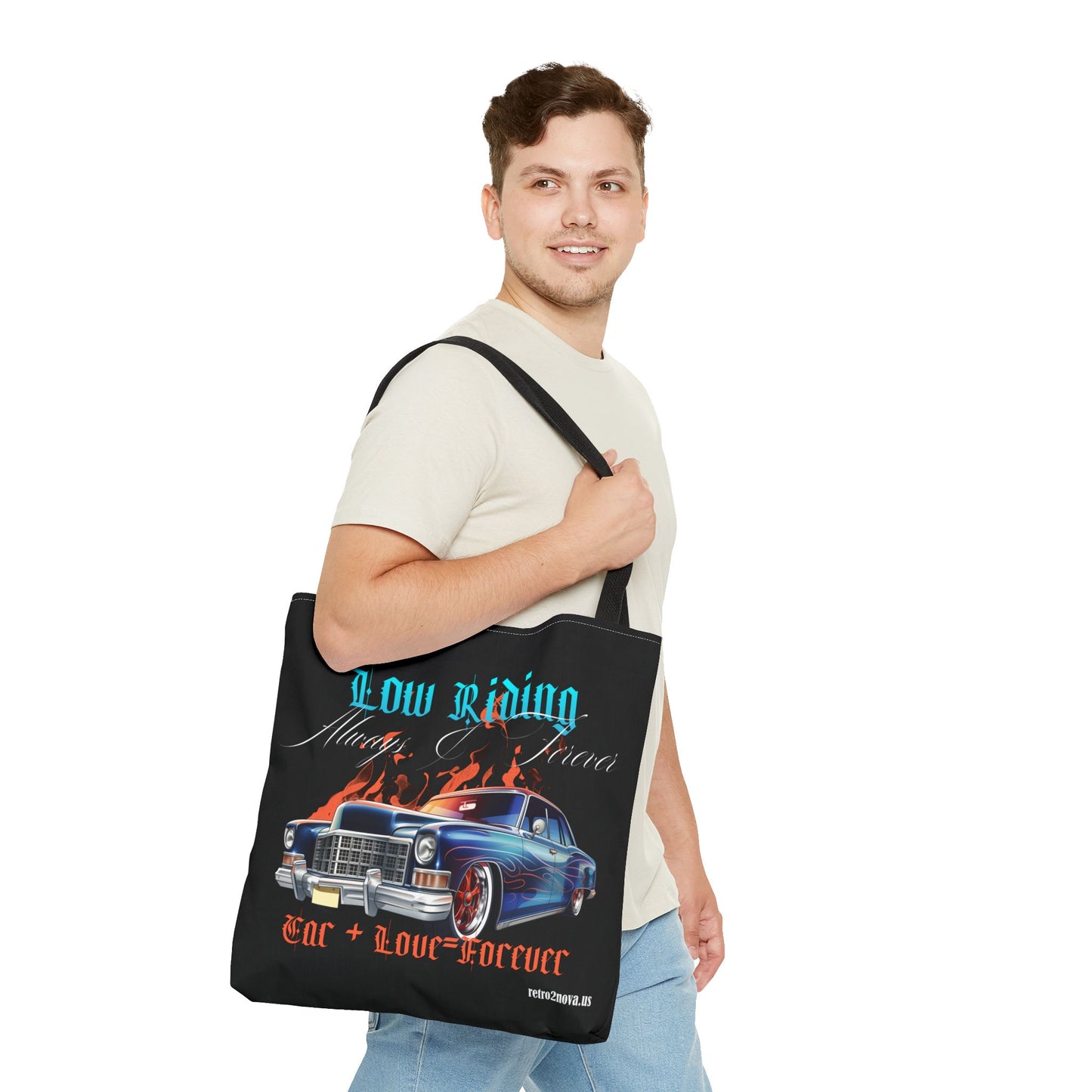 Canvas Tote Bag – Classic Vintage Car - retro2nova