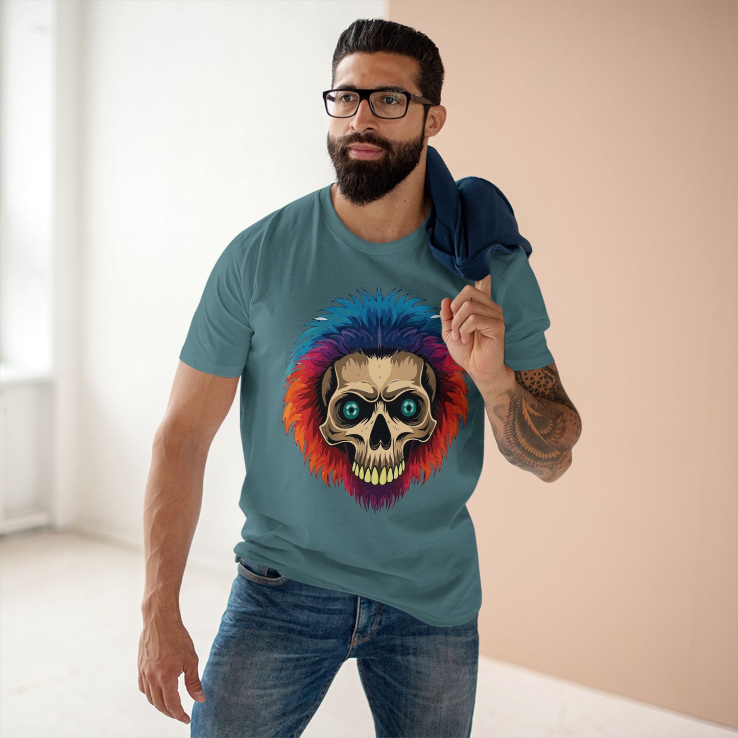 Skull Shirt, Skeleton Shirt - retro2nova