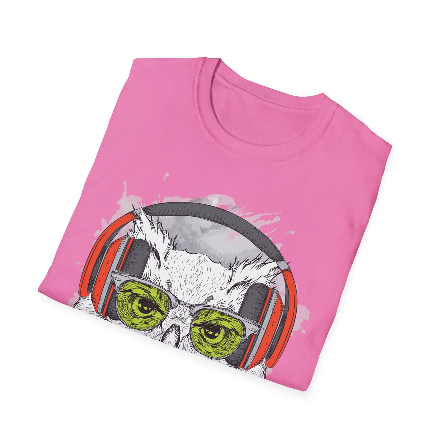 I love Music Animals Shirts, Shirt with Animals, Animals with Headphones Shirt