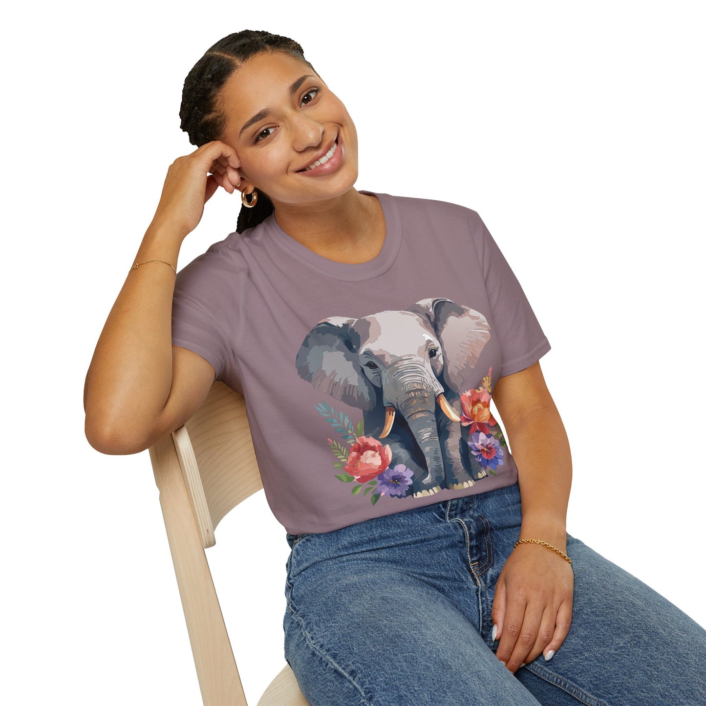 Elephant T-Shirt, Elephant T Shirt, Shirt with Elephant, Shirt with Animal