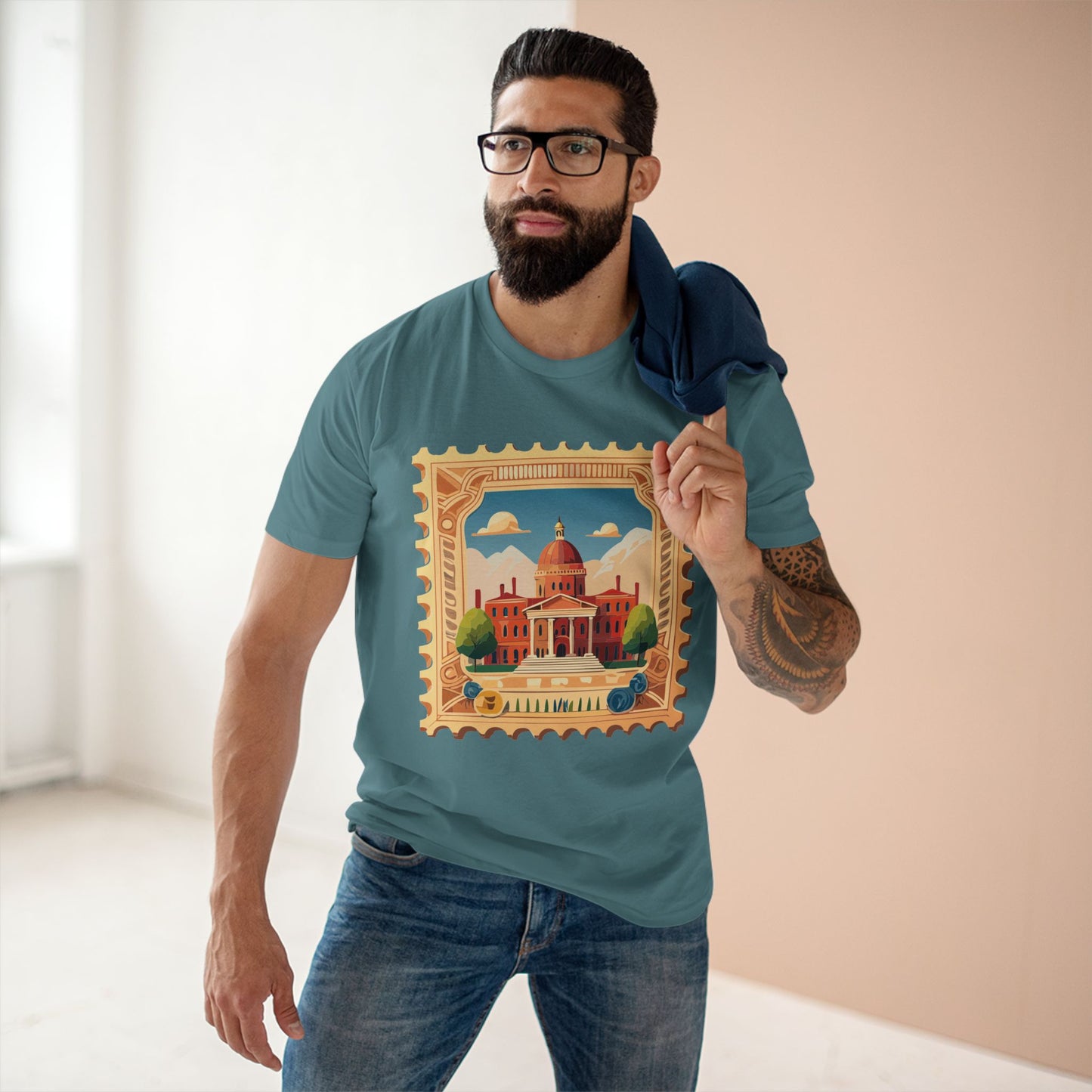 Stamp Shirt, Postage Stamp Shirt - retro2nova