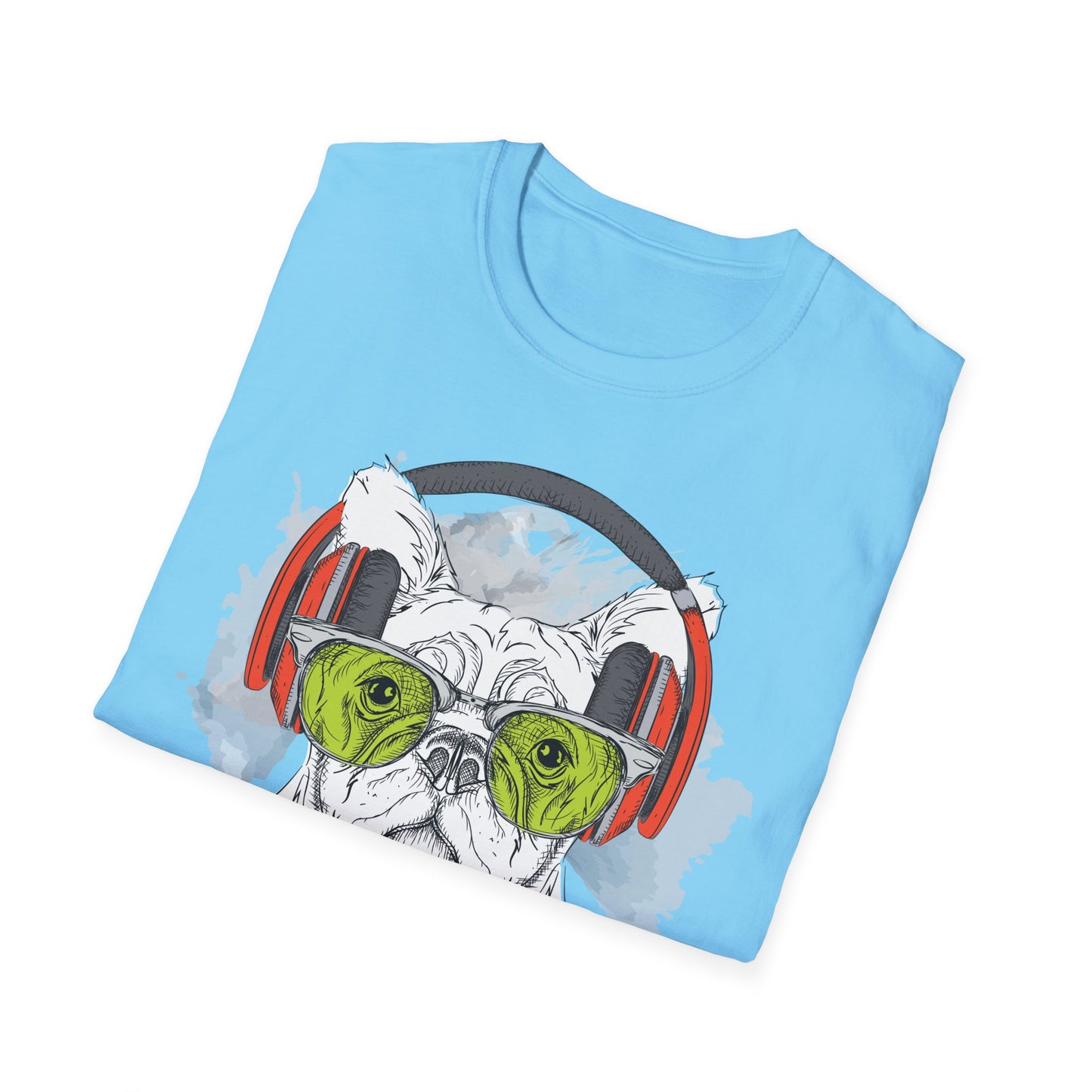 I love Music Animals Shirts, Shirt with Animals, Animals with Headphones Shirt