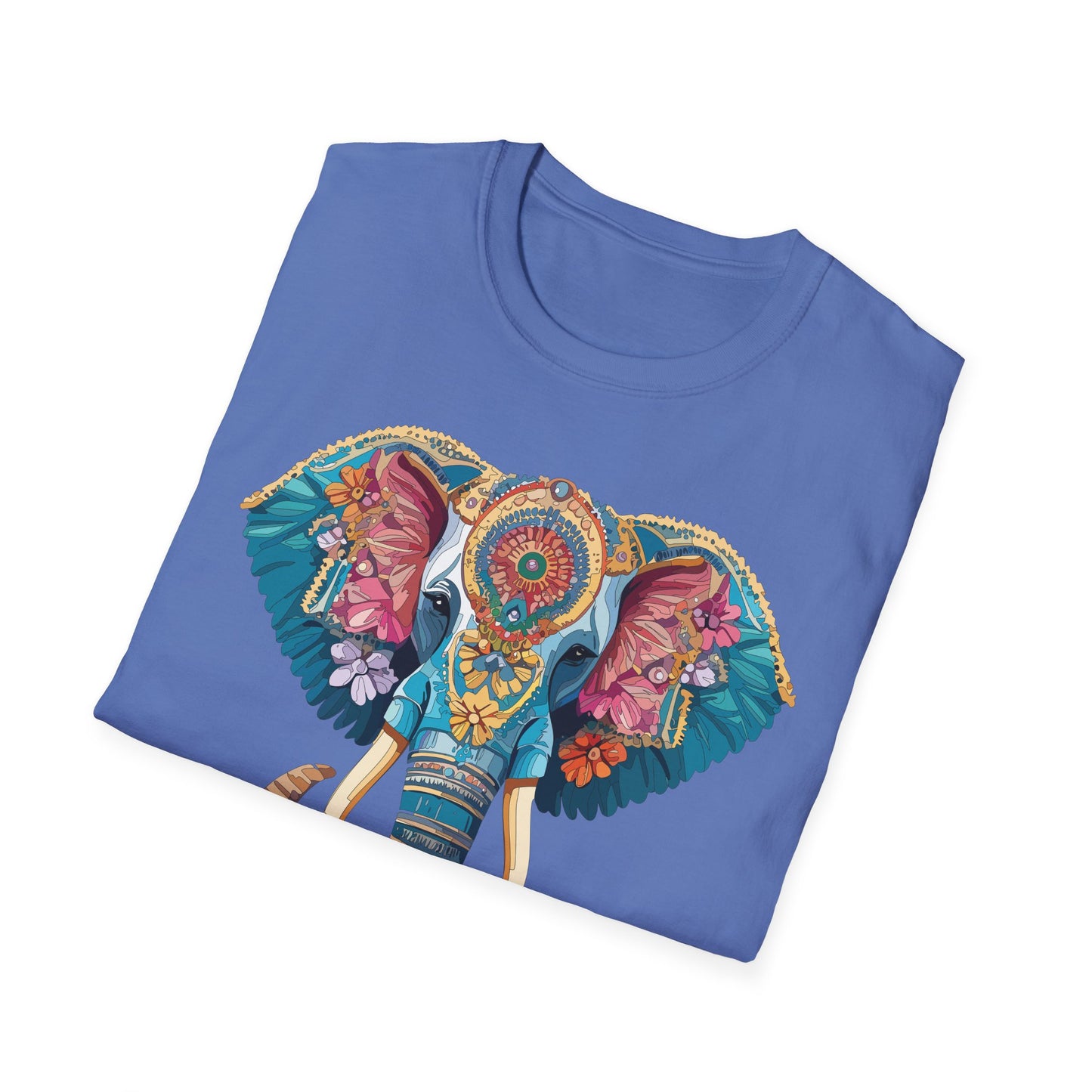 Elephant Shirt, T Shirt with Elephant, Elephant on T Shirt, T Shirt with Animation, Animals Tee Shirt