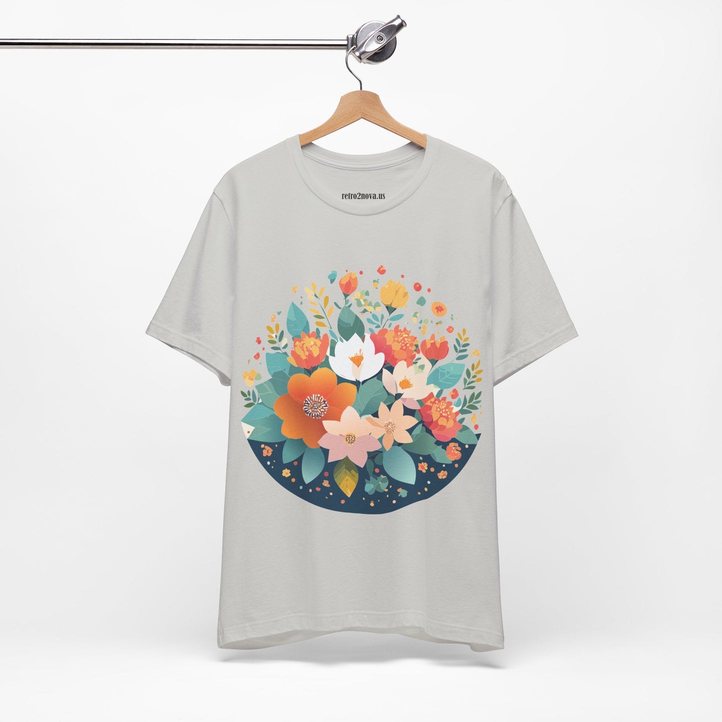 Flowers Shirt, Floral Shirt Retro2Nova