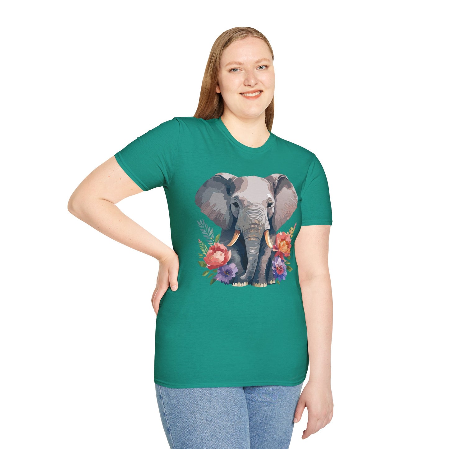 Elephant T-Shirt, Elephant T Shirt, Shirt with Elephant, Shirt with Animal