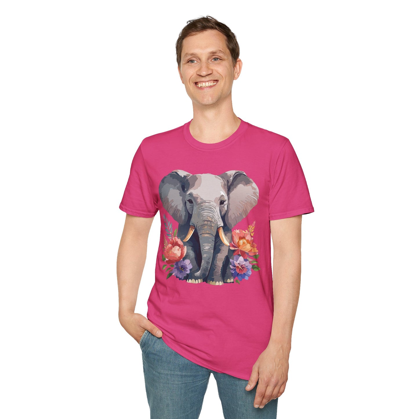 Elephant T-Shirt, Elephant T Shirt, Shirt with Elephant, Shirt with Animal