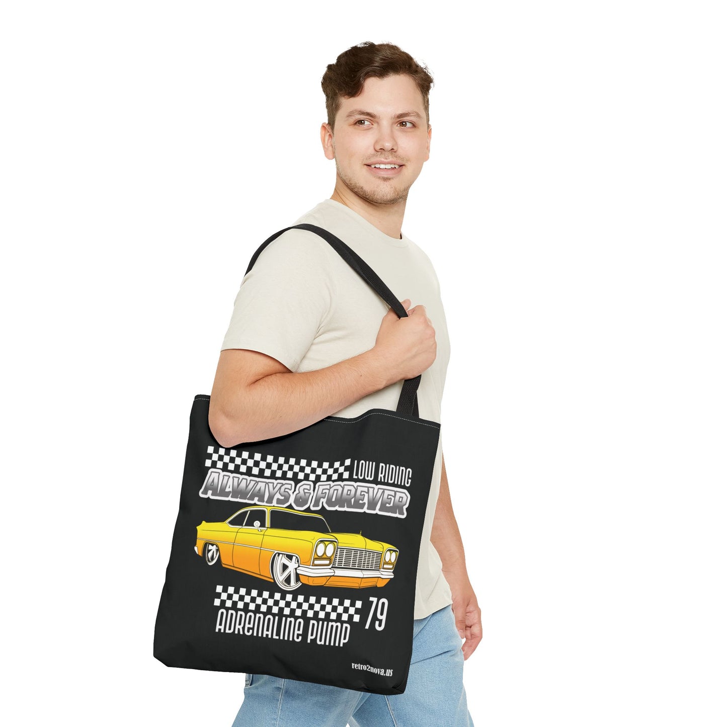 Canvas Tote Bag – Classic Vintage Car - retro2nova