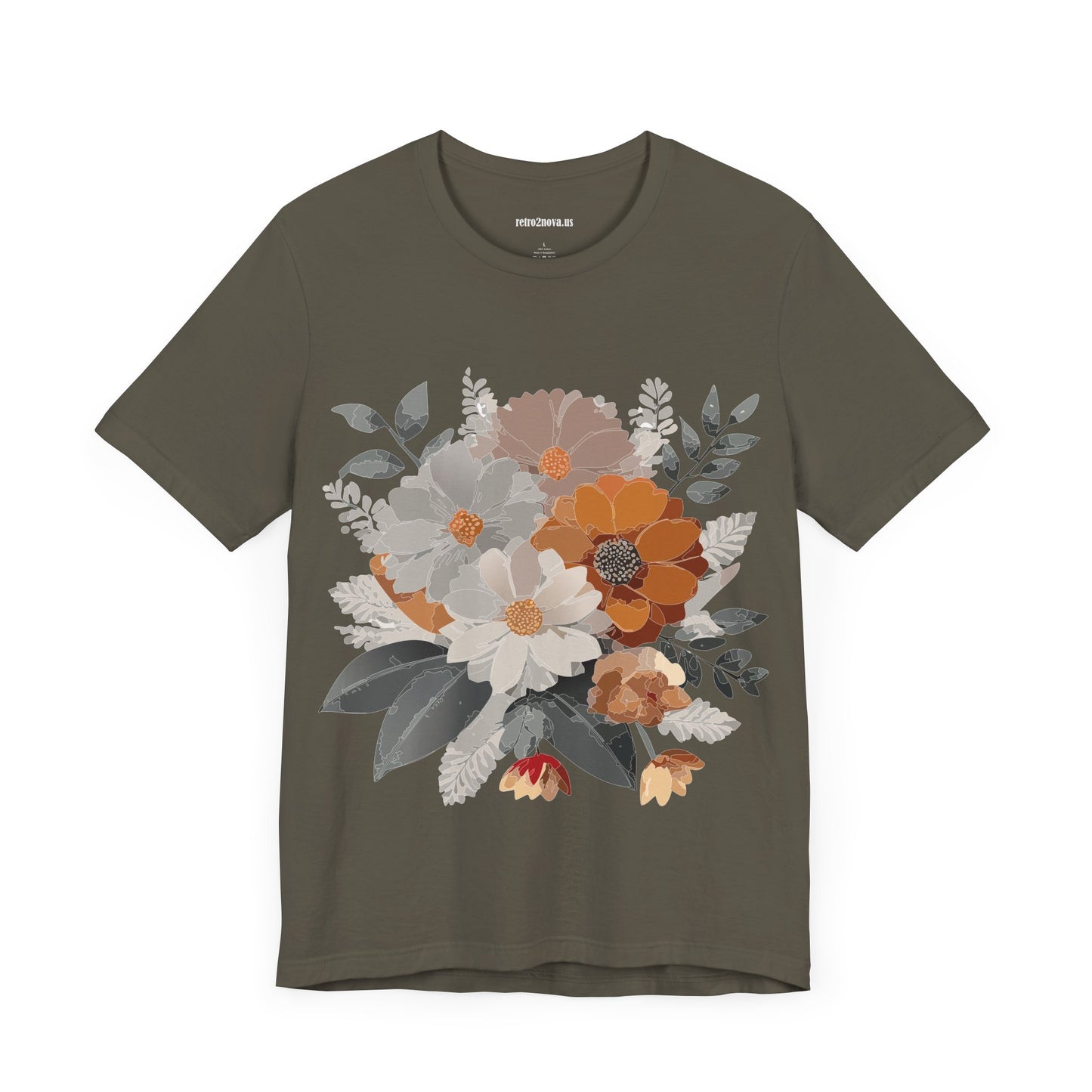 Flowers Shirt, Floral Shirt - retro2nova