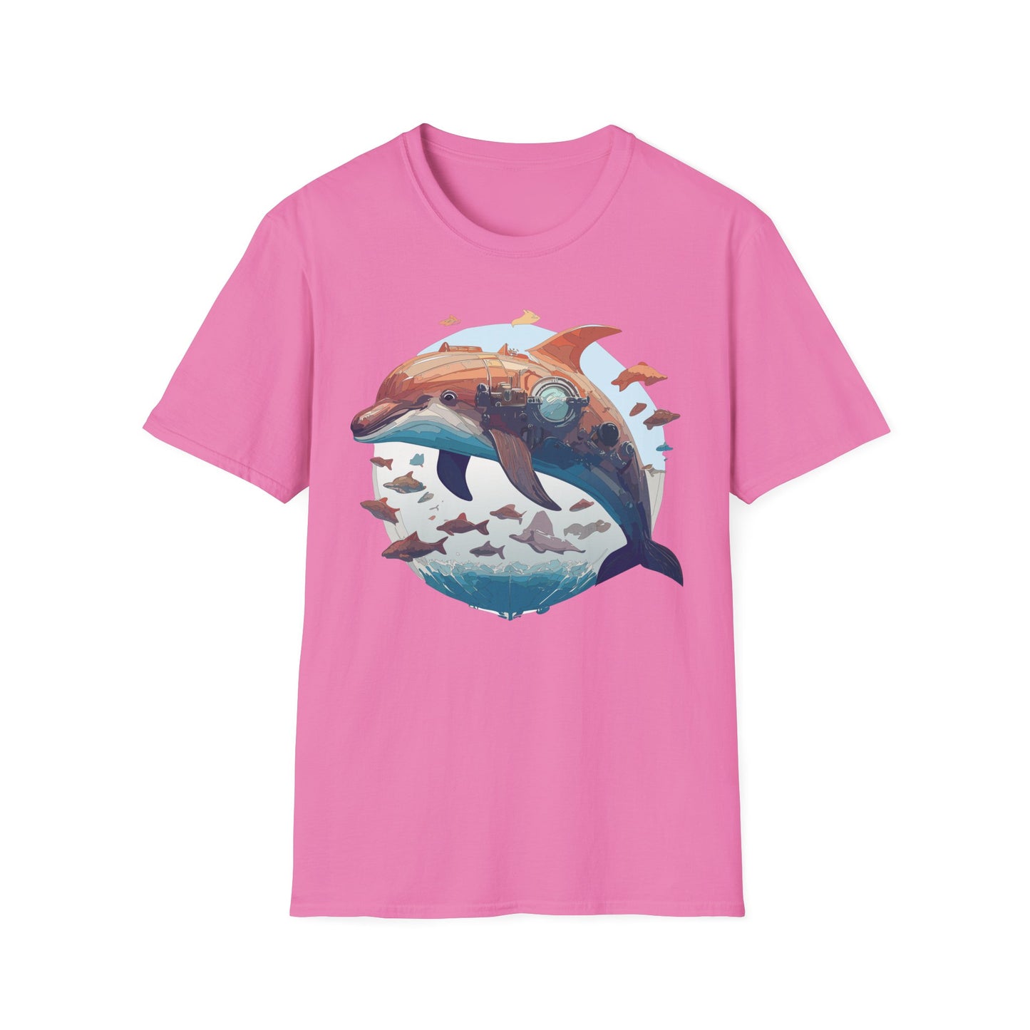 Dolphin Shirts, Shirt with Dolphin, Fish Tee Shirt, Animal Shirt