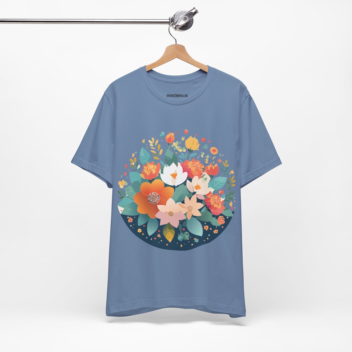 Flowers Shirt, Floral Shirt Retro2Nova