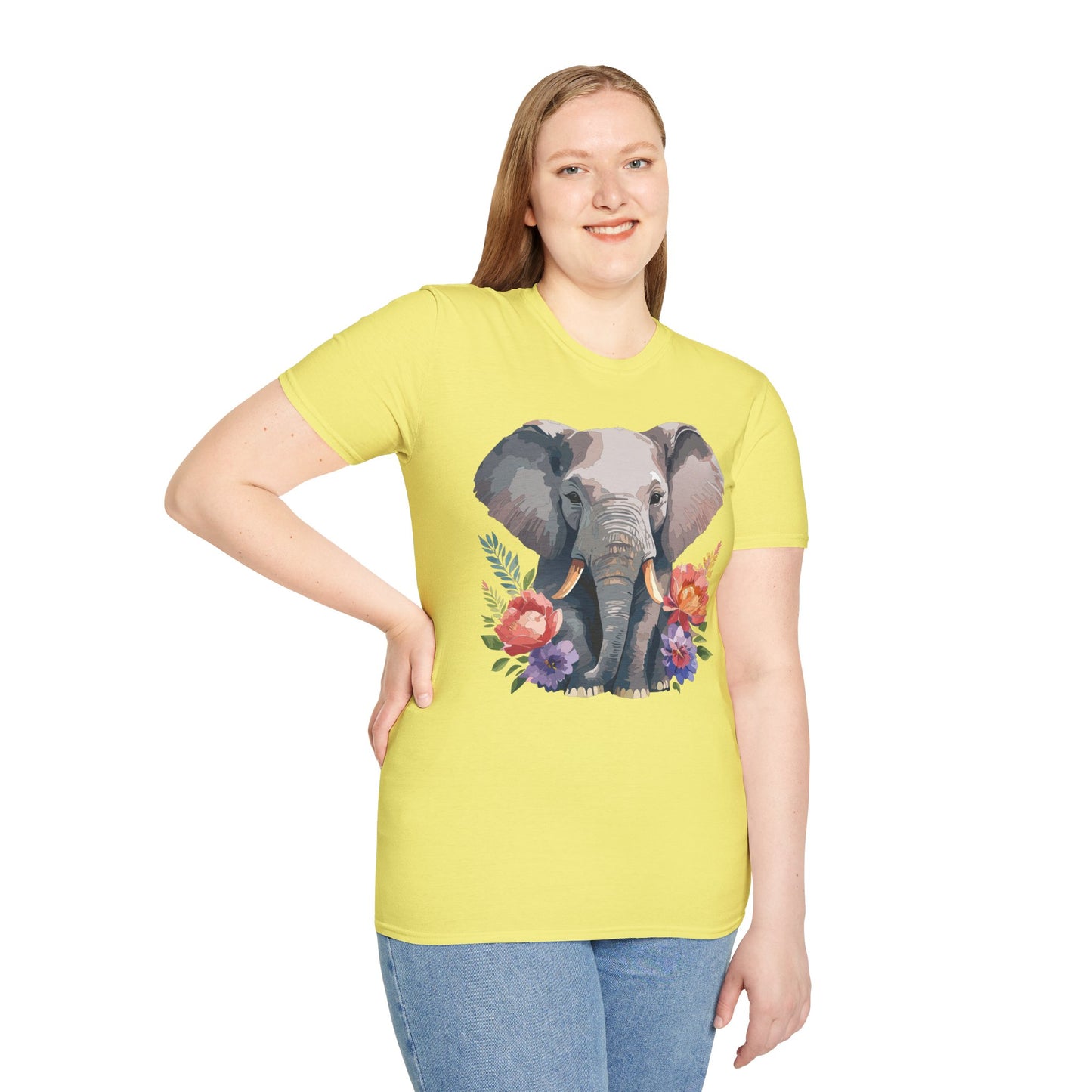 Elephant T-Shirt, Elephant T Shirt, Shirt with Elephant, Shirt with Animal