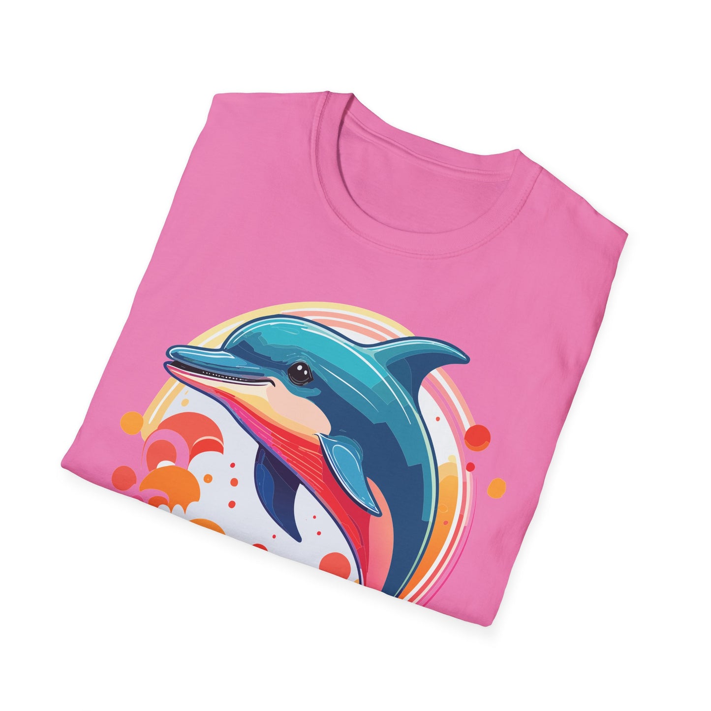 Dolphin Shirts, Shirt with Dolphin, Fish Tee Shirt, Animal Shirt