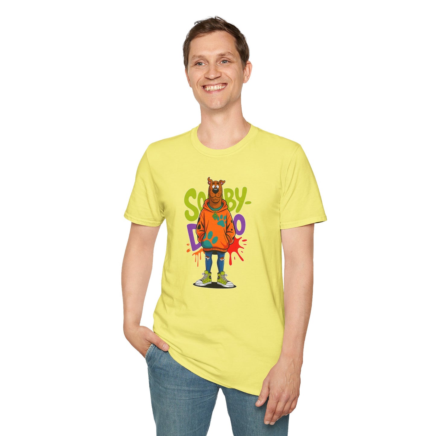 Cartoon Animation Graphic Design Unisex 100 Cotton Tee 4