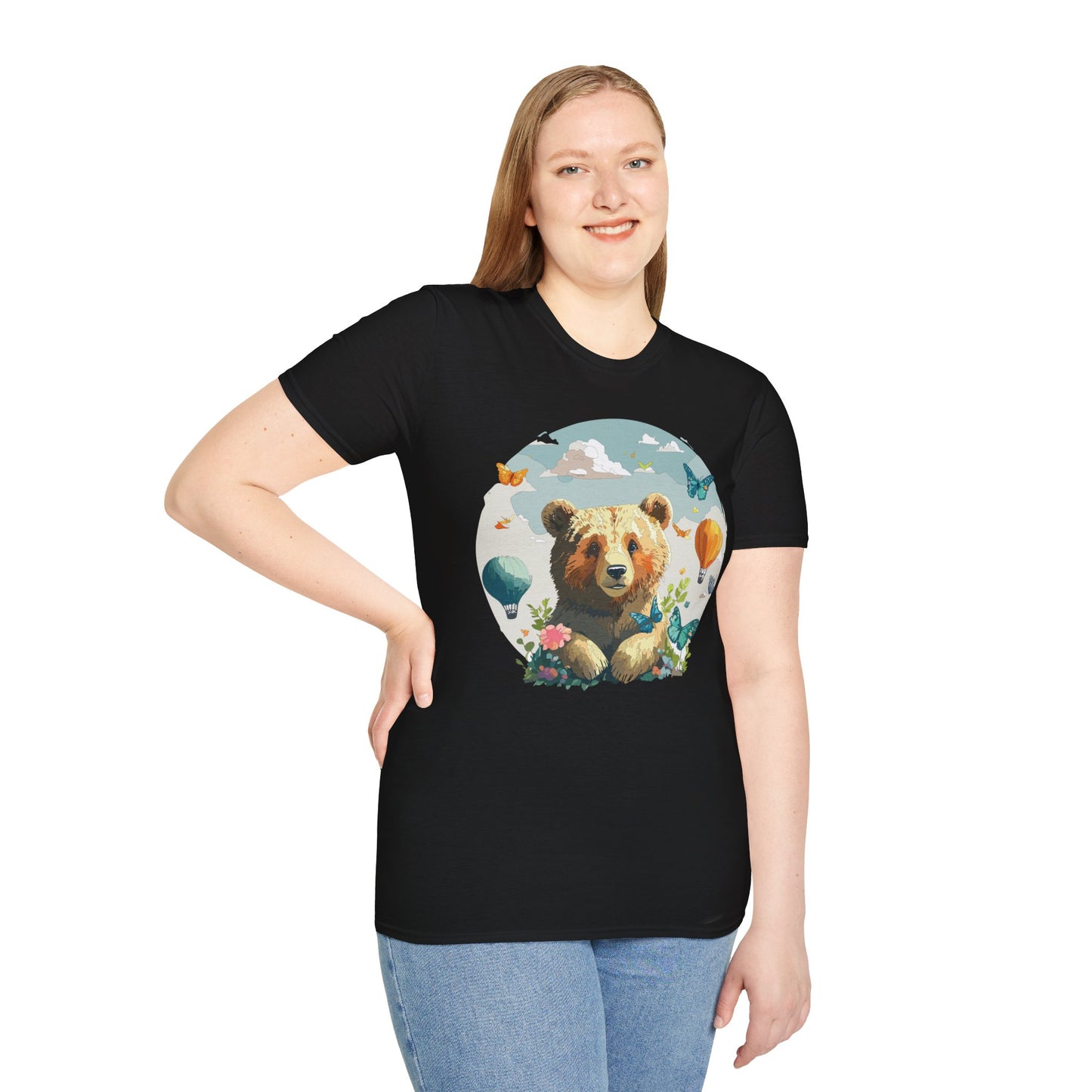 Bear T-Shirt, Teddy Bear T Shirt, Shirt with Bear, Shirt with Animal